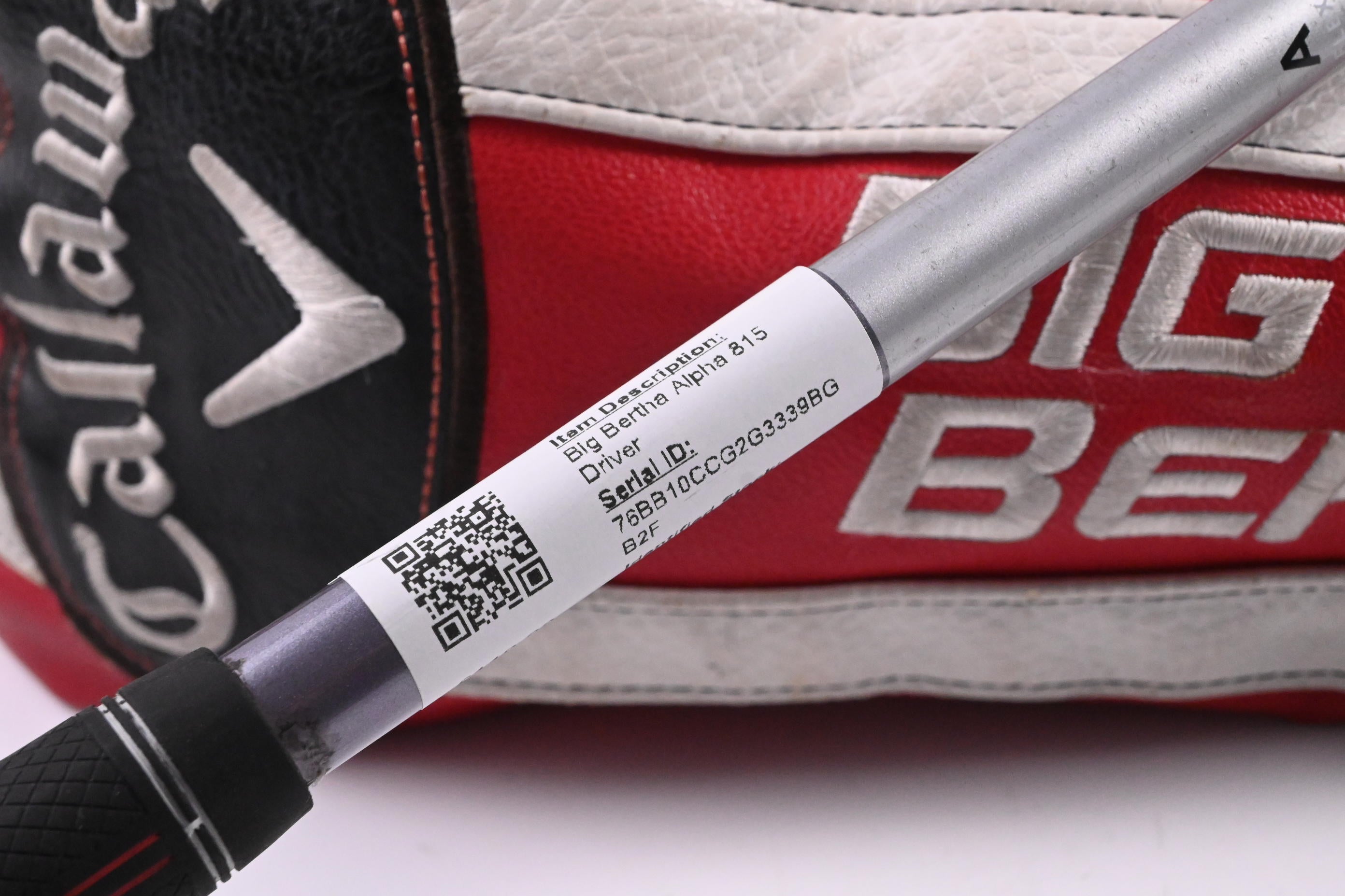 Callaway Big Bertha Alpha 815 Driver / 10.5 Degree / Senior Flex TT Touch Tour 85