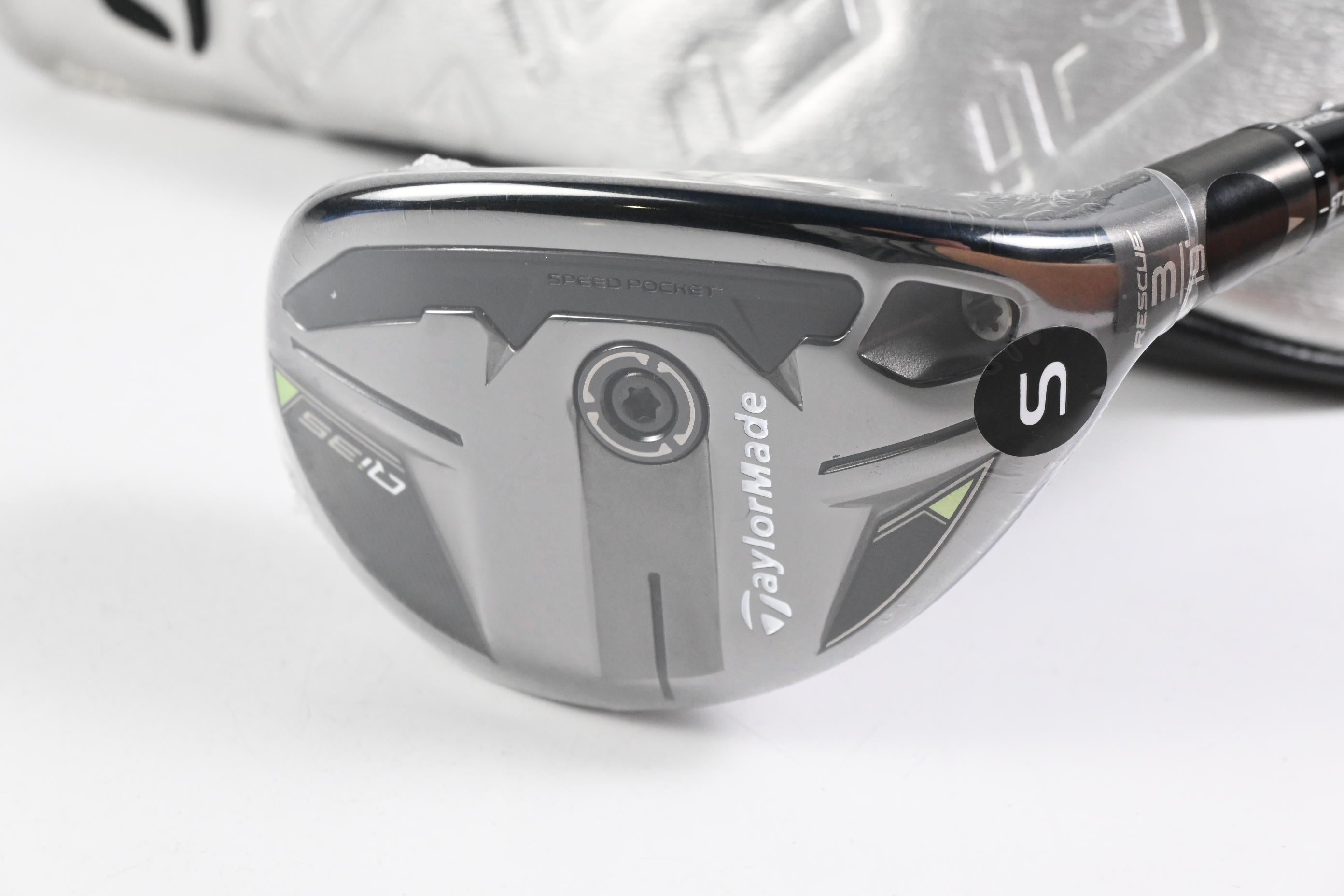 Taylormade Qi35 #3 Hybrid / 19 Degree / Stiff Flex Fujikura Ventus Blue 7 Shaft