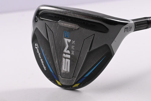 Taylormade SIM2 Max #3 Wood / 15 Degree / Regular Flex Ventus Blue 5 Shaft