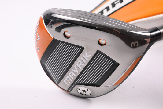 Callaway Mavrik #3 Wood / 15 Degree / Regular Flex HZRDUS T800 Orange 65 Shaft