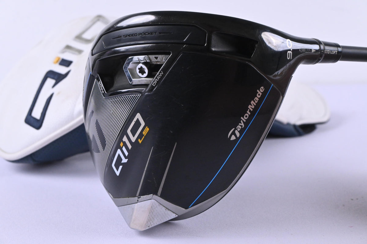 Taylormade Qi10 LS Driver / 9 Degree / Stiff Flex Tensei AV Blue 65 Shaft