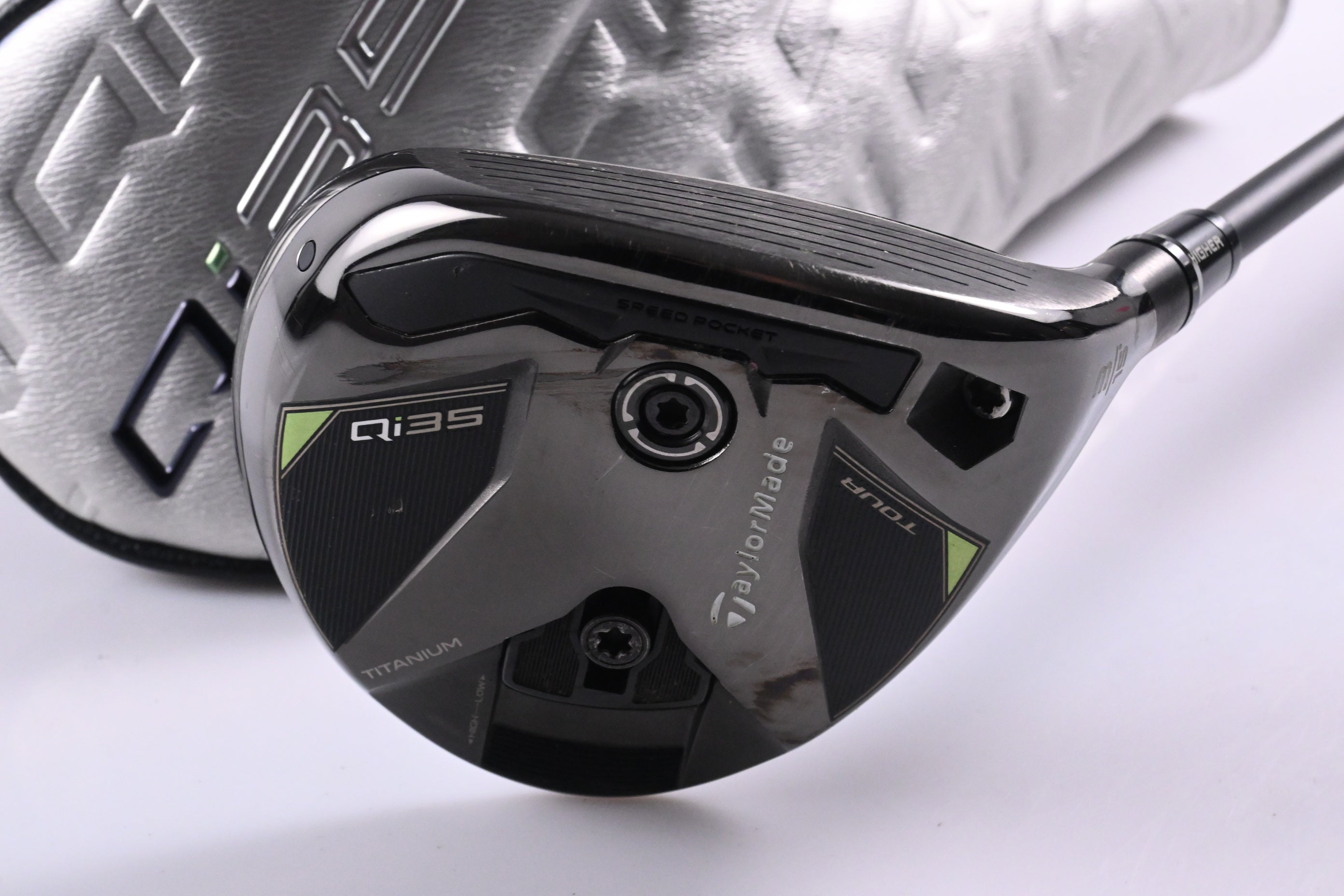 Taylormade Qi35 Tour #3 Wood / 15 Degree / Stiff Flex Kai'Li Dark Waves Blue 75