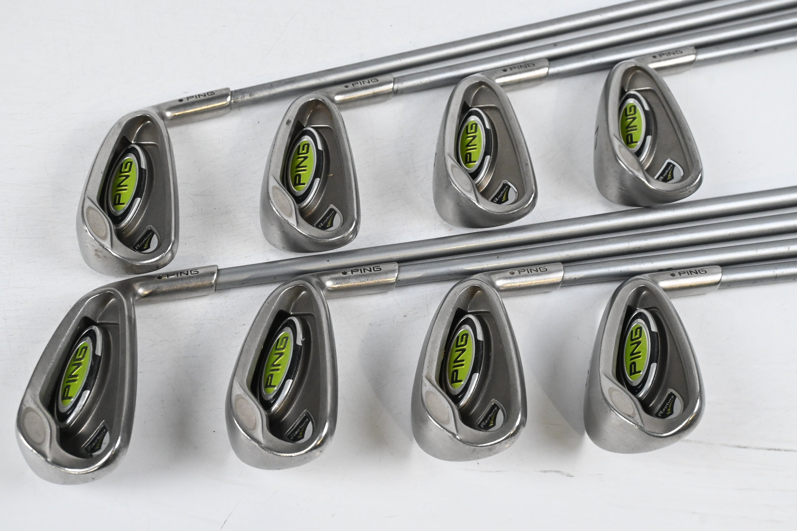 Ping Rapture Irons / 4-PW+SW / Black Dot / Regular Flex Ping TFC 909i Shafts