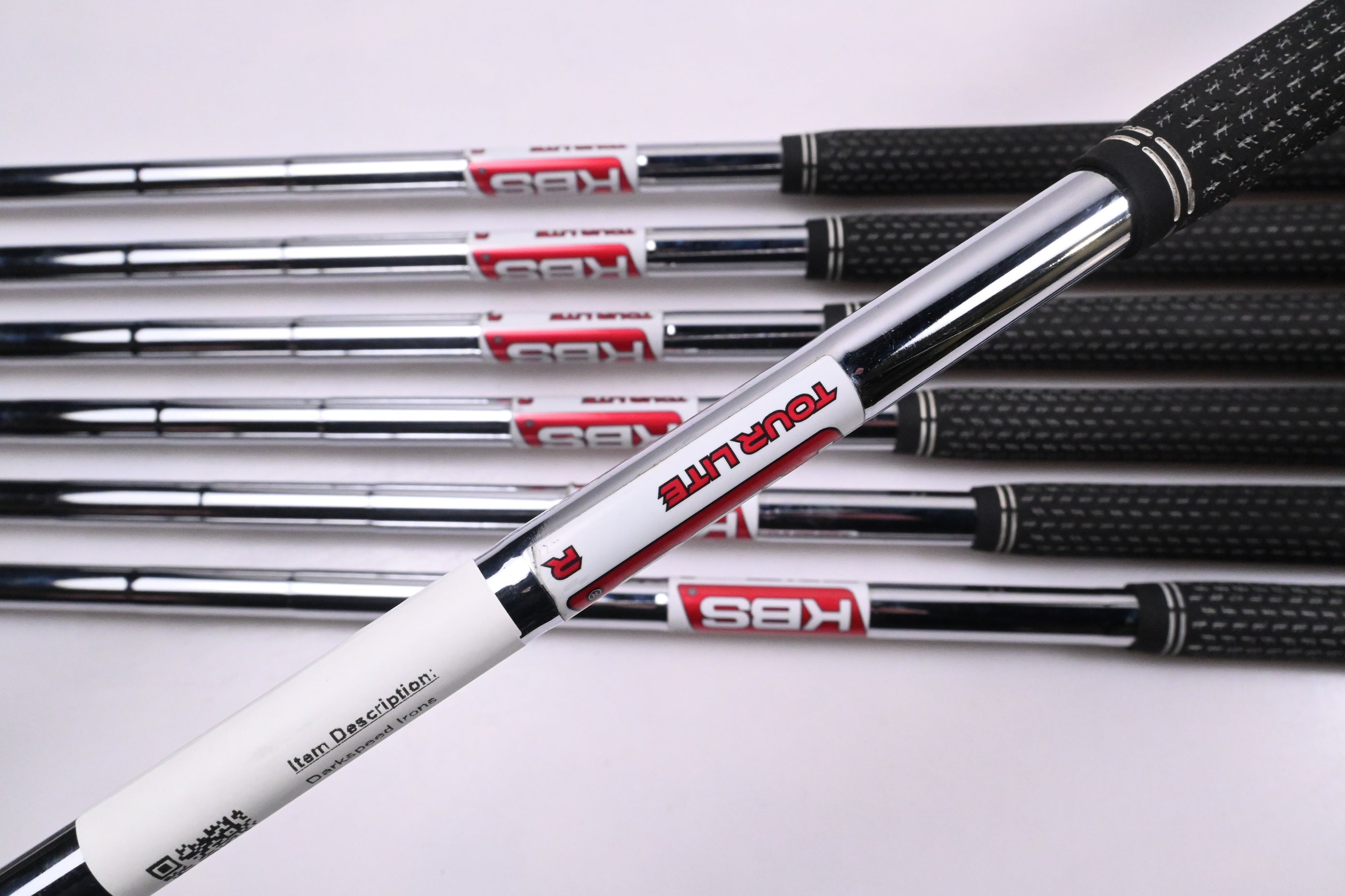 Cobra Darkspeed Irons / 5-PW+GW / Regular Flex KBS Tour Lite Shafts