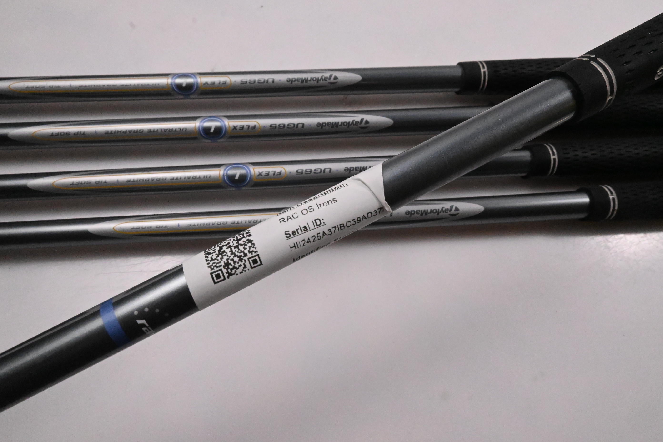 Ladies Taylormade RAC OS Irons / 5-9i / Ladies Flex Taylormade UG 65 Shafts