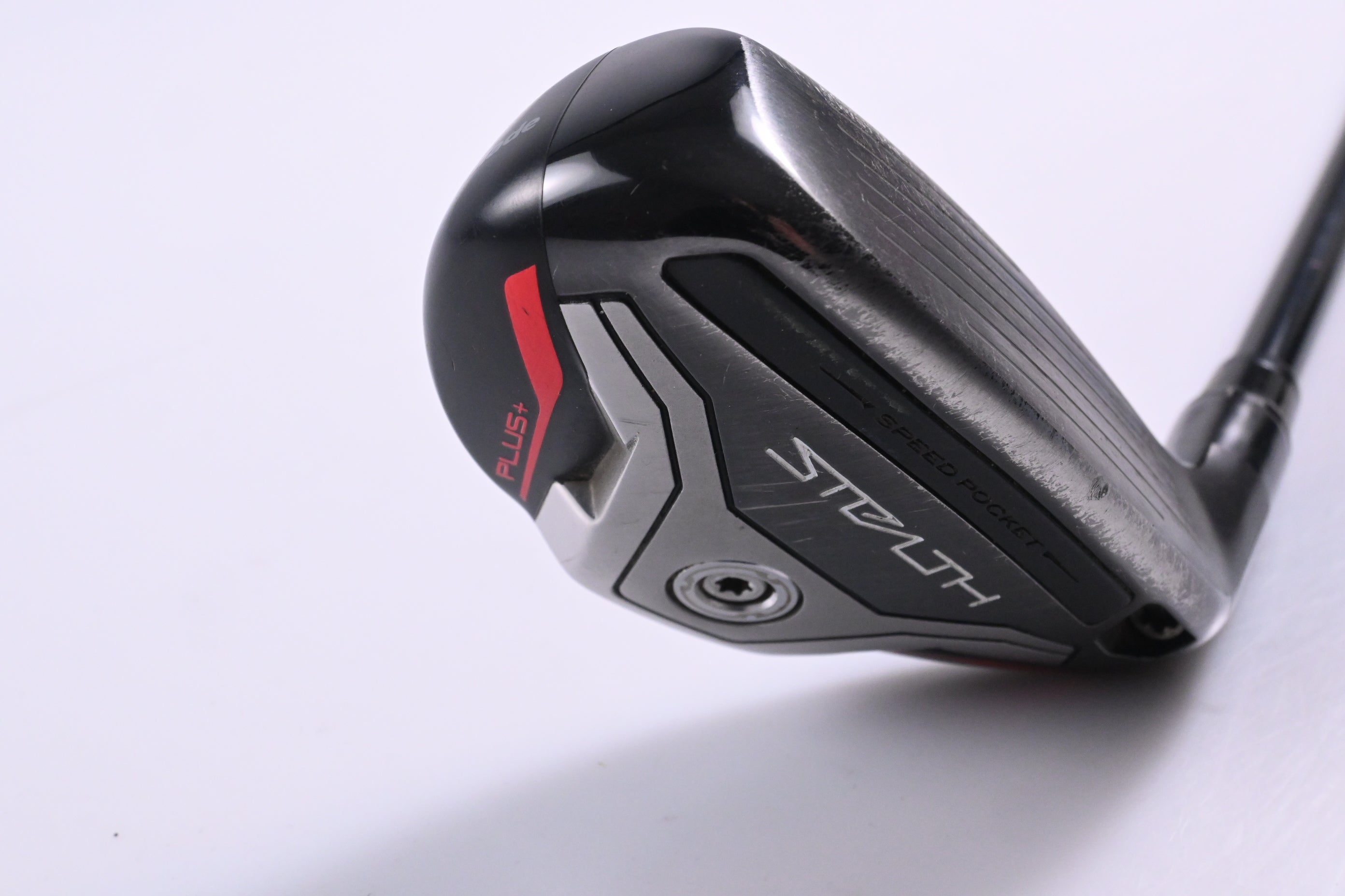 Taylormade Stealth Plus #2 Hybrid / 17 Degree / Stiff Flex HZRDUS RDX Smoke Red