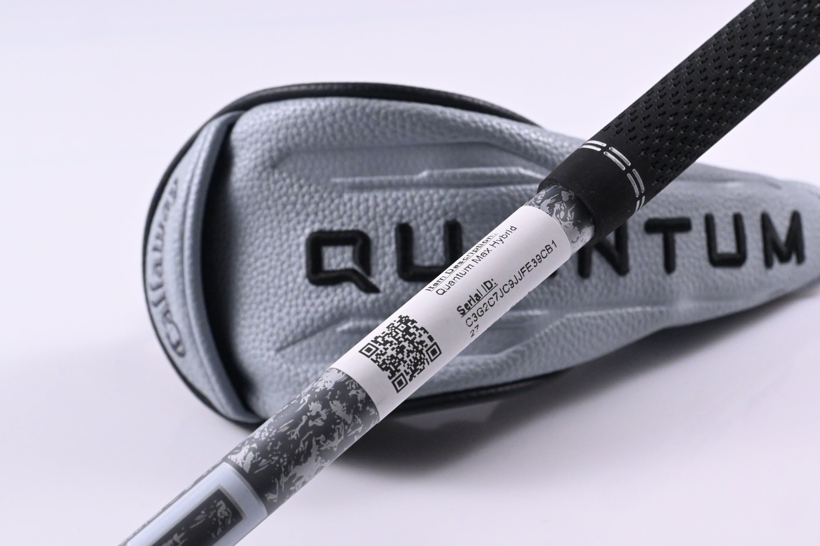Callaway Quantum Max #5 Hybrid / 24 Degree / Regular Flex Denali Frost Silver 60