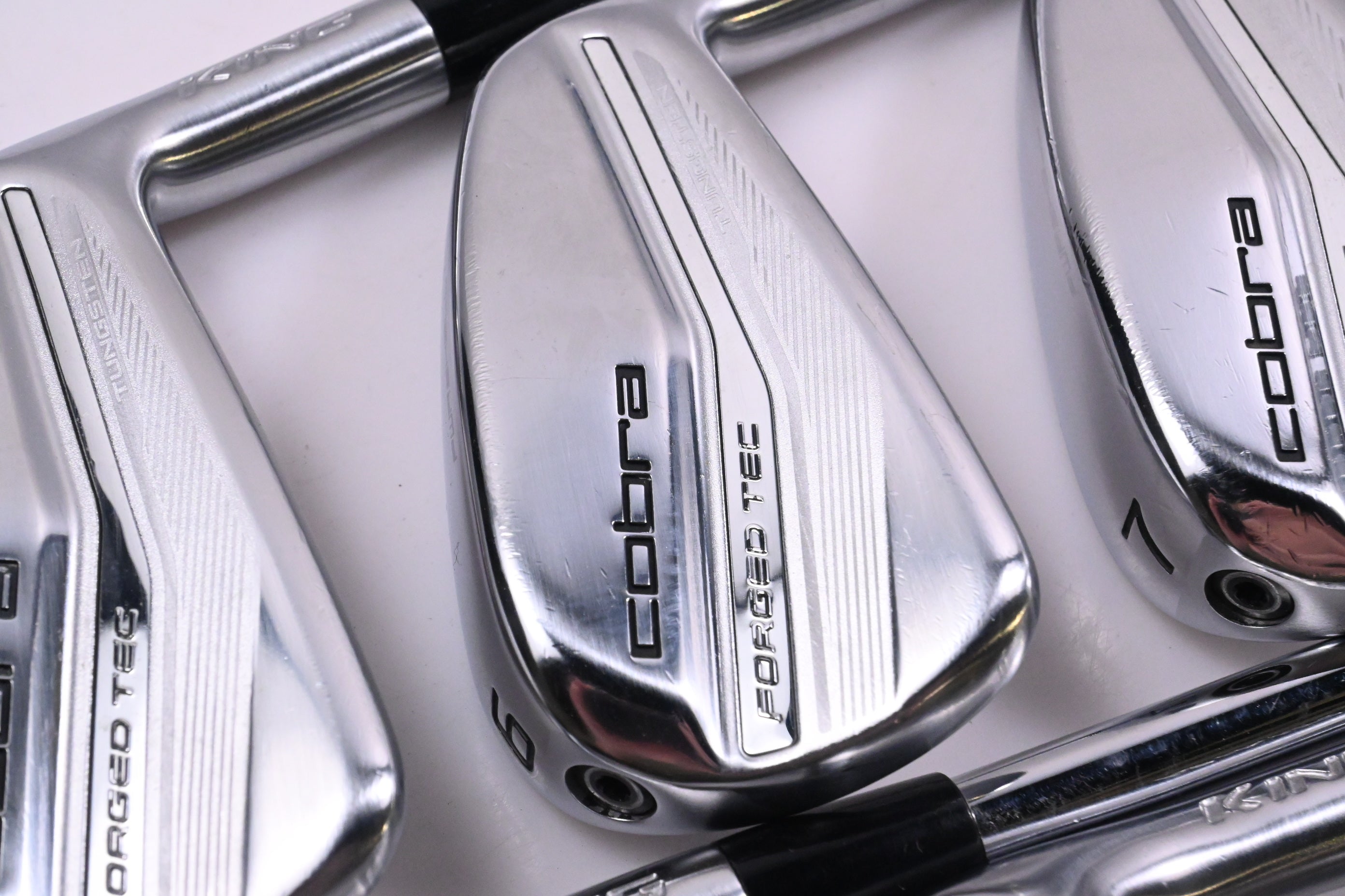 Cobra Forged Tec 2022 Irons / 5-PW / Regular Flex KBS Tour 90 Shafts