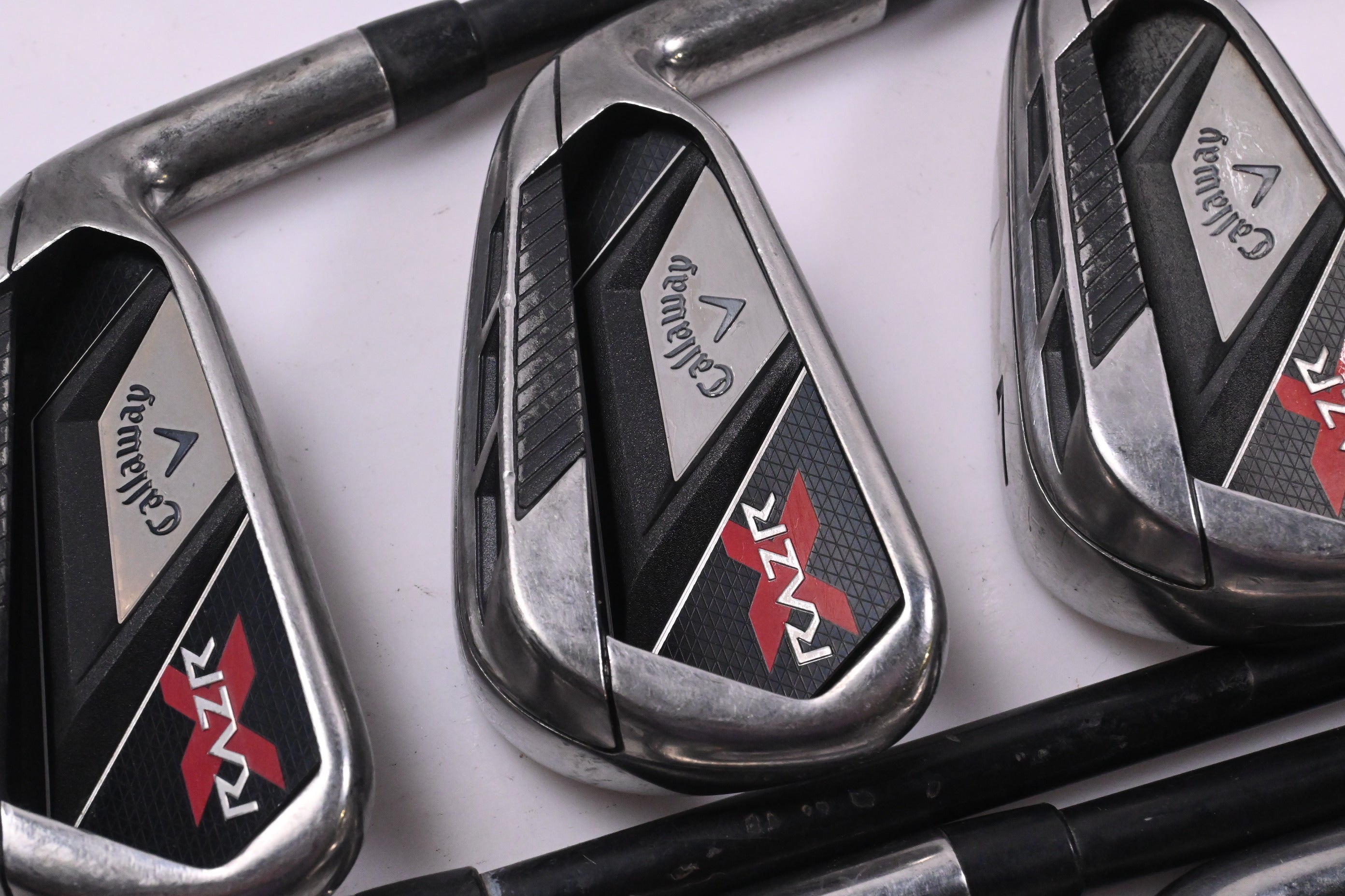 Callaway RAZR X Irons / 5-PW+SW / Stiff Flex Callaway 75 Shafts