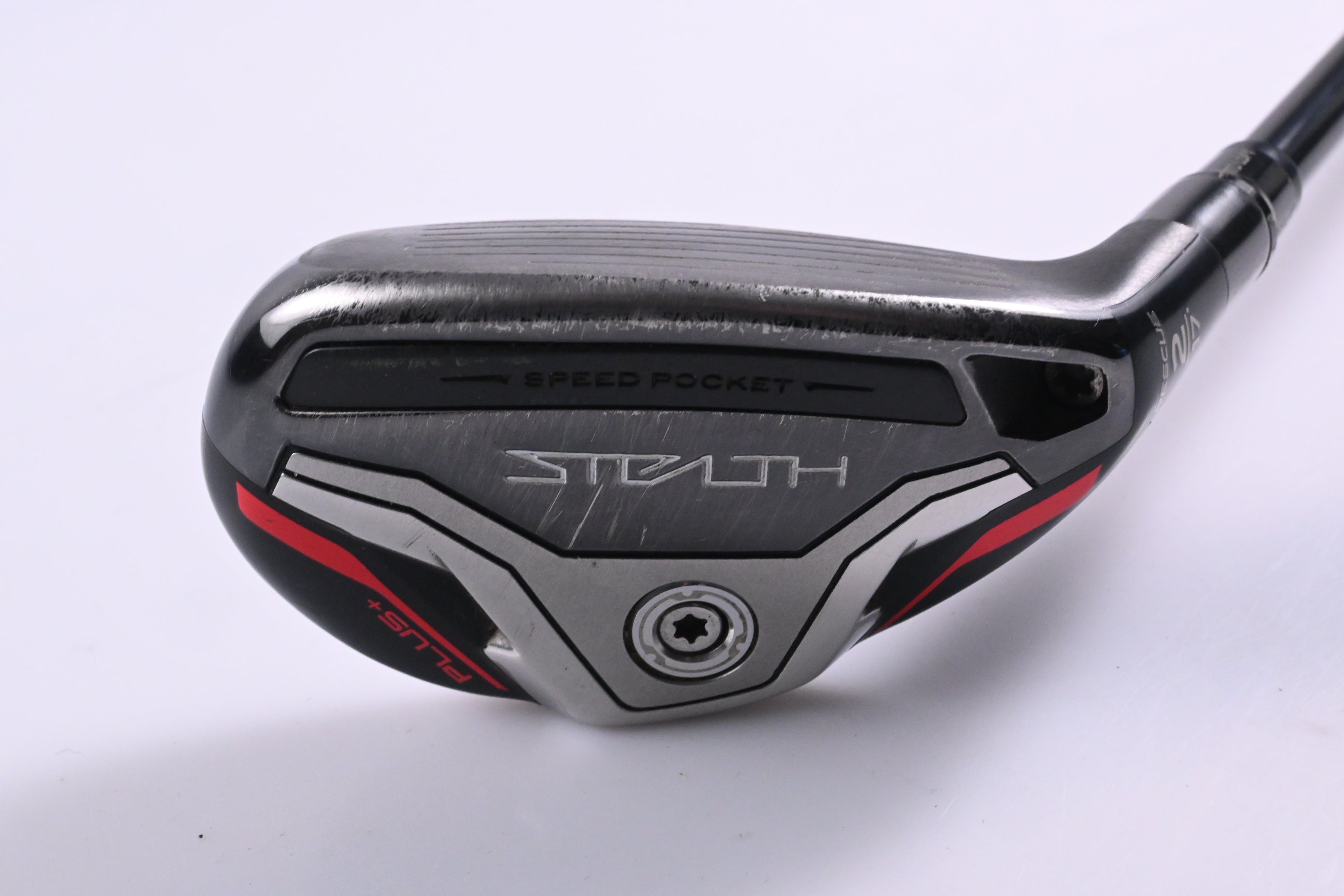 Taylormade Stealth Plus #2 Hybrid / 17 Degree / Stiff Flex HZRDUS RDX Smoke Red