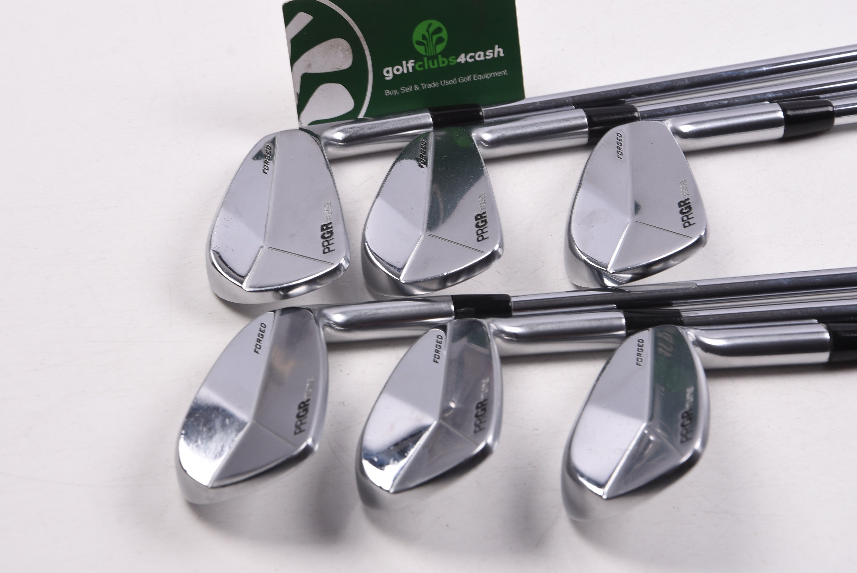 PRGR Tune 01 MB Irons / 5-PW / Stiff Flex True Temper Shafts