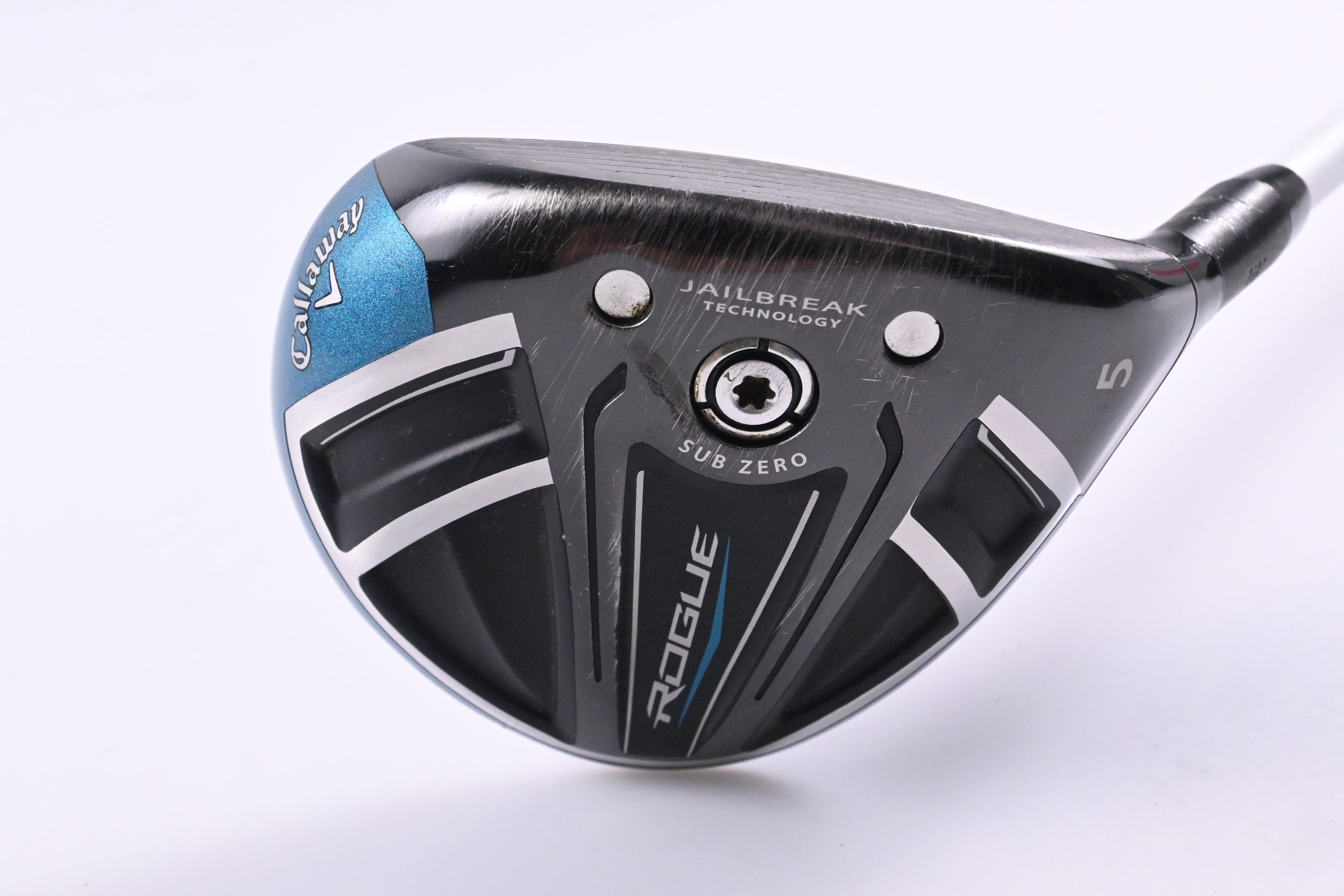 Callaway Rogue Sub Zero #5 Wood / 18 Degree / Stiff Flex Grafalloy Blue 75 Shaft
