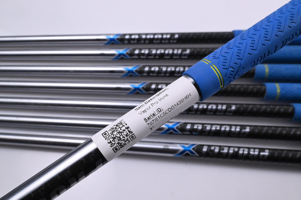 Nike Vapor Pro Irons / 3-PW / Stiff Flex Project X PXv Shafts