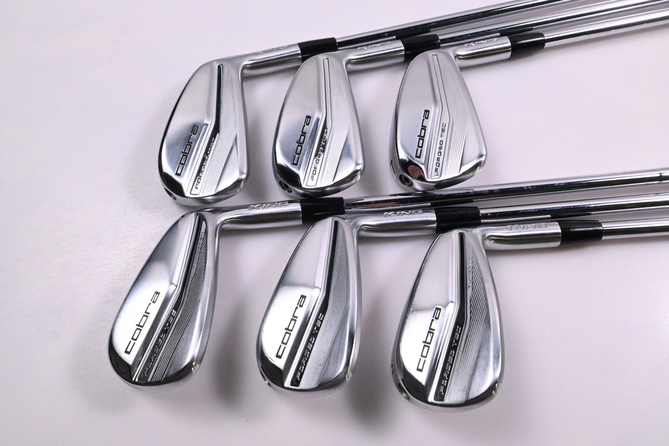 Cobra Forged Tec 2022 Irons / 5-PW / Regular Flex KBS Tour 90 Shafts