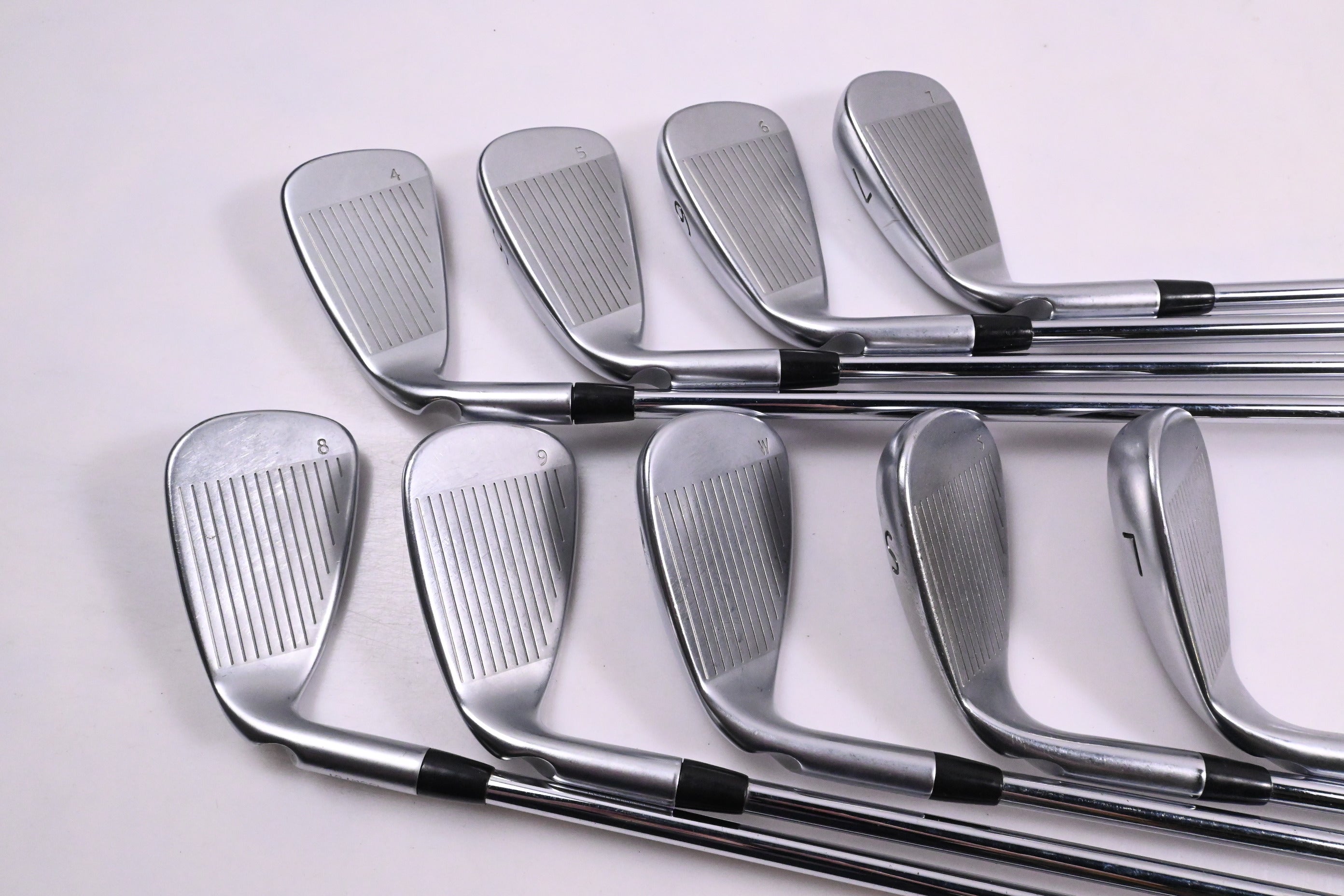 Ping G400 Irons / 4-PW+SW+LW / Blue Dot / Senior Flex Ping CFS Distance Shafts
