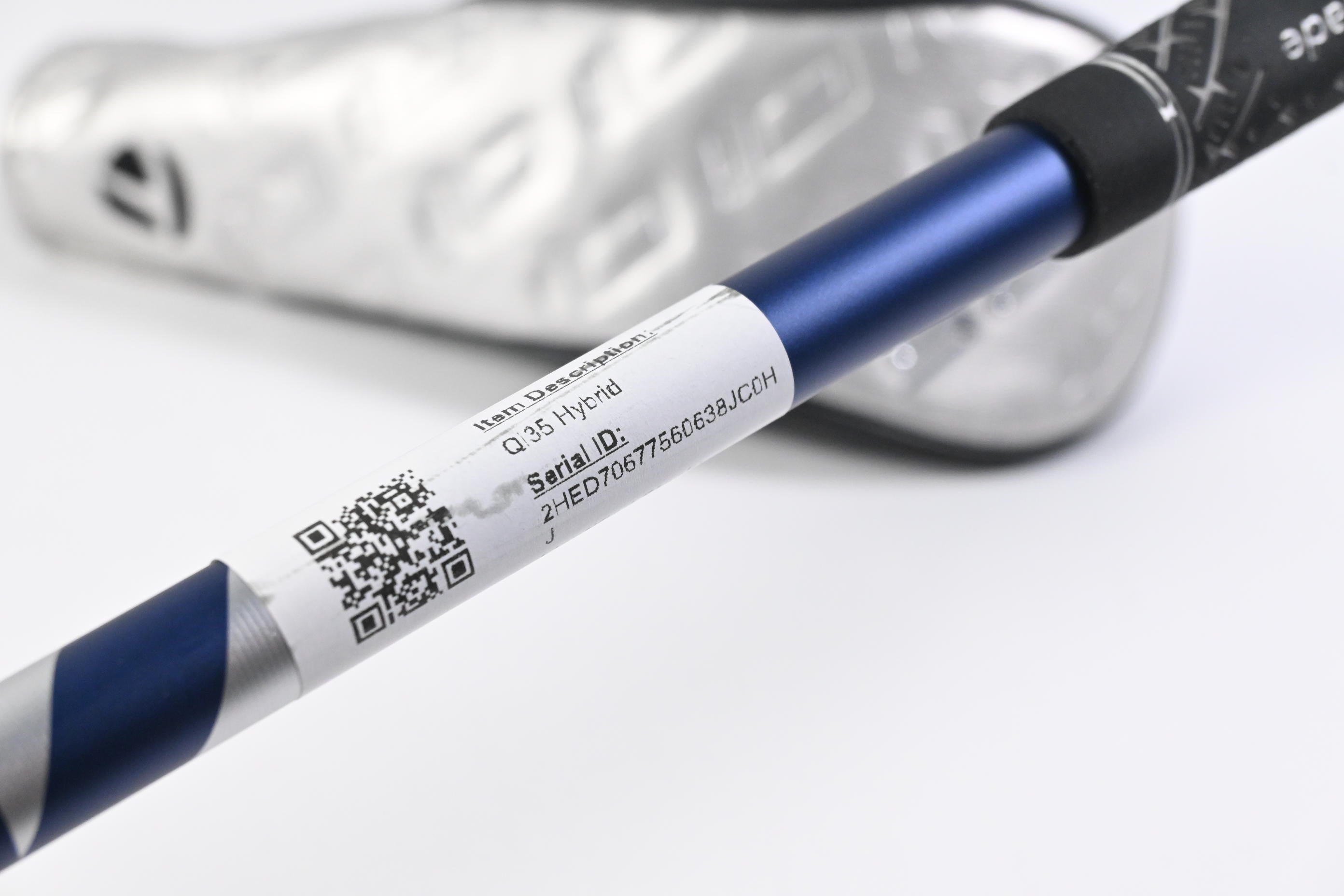 Taylormade Qi35 #3 Hybrid / 19 Degree / Stiff Flex Fujikura Ventus Blue 7 Shaft