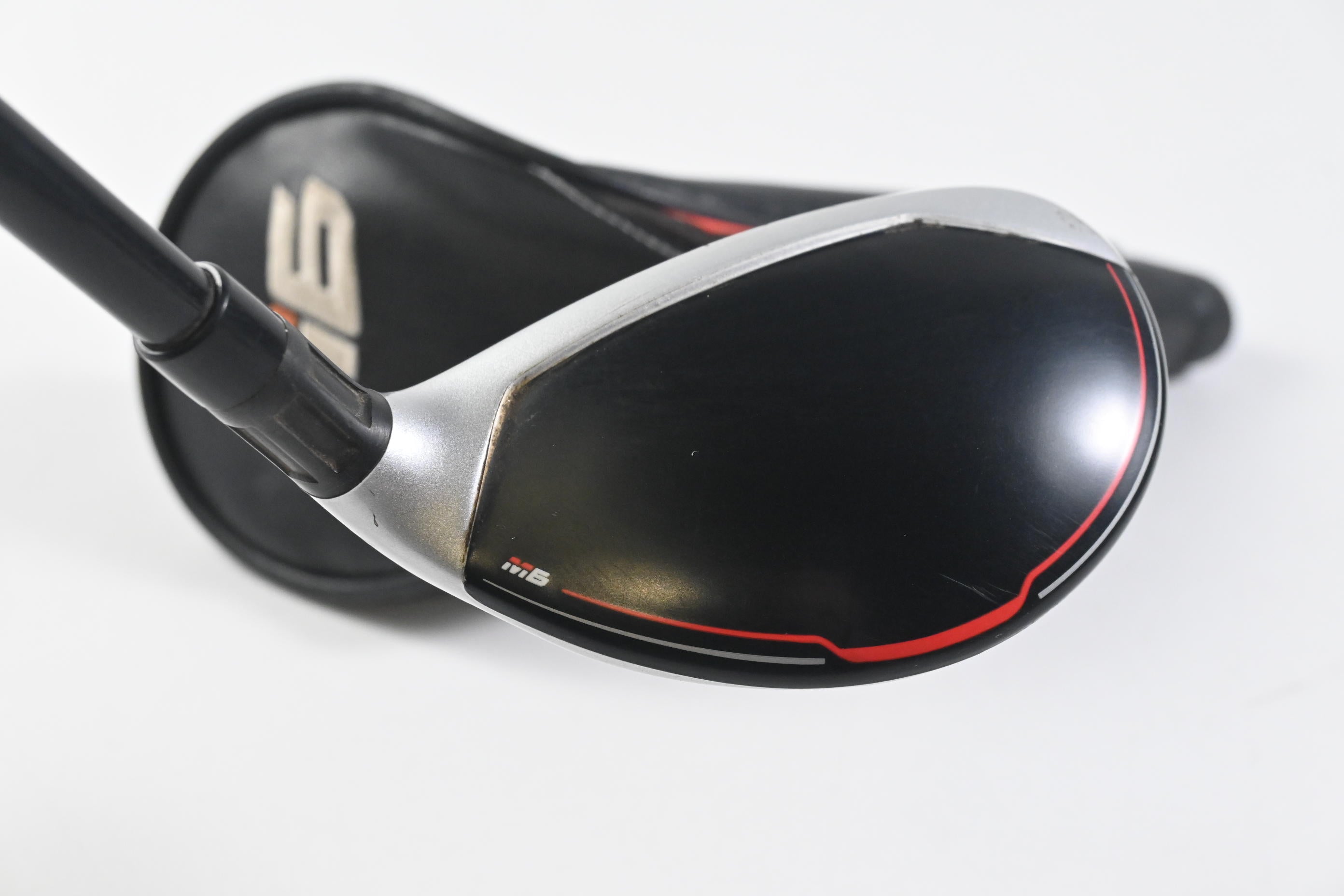 Taylormade M6 #3 Hybrid / 19 degree / Stiff Flex Fujikura Atmos Orange 7 Shaft