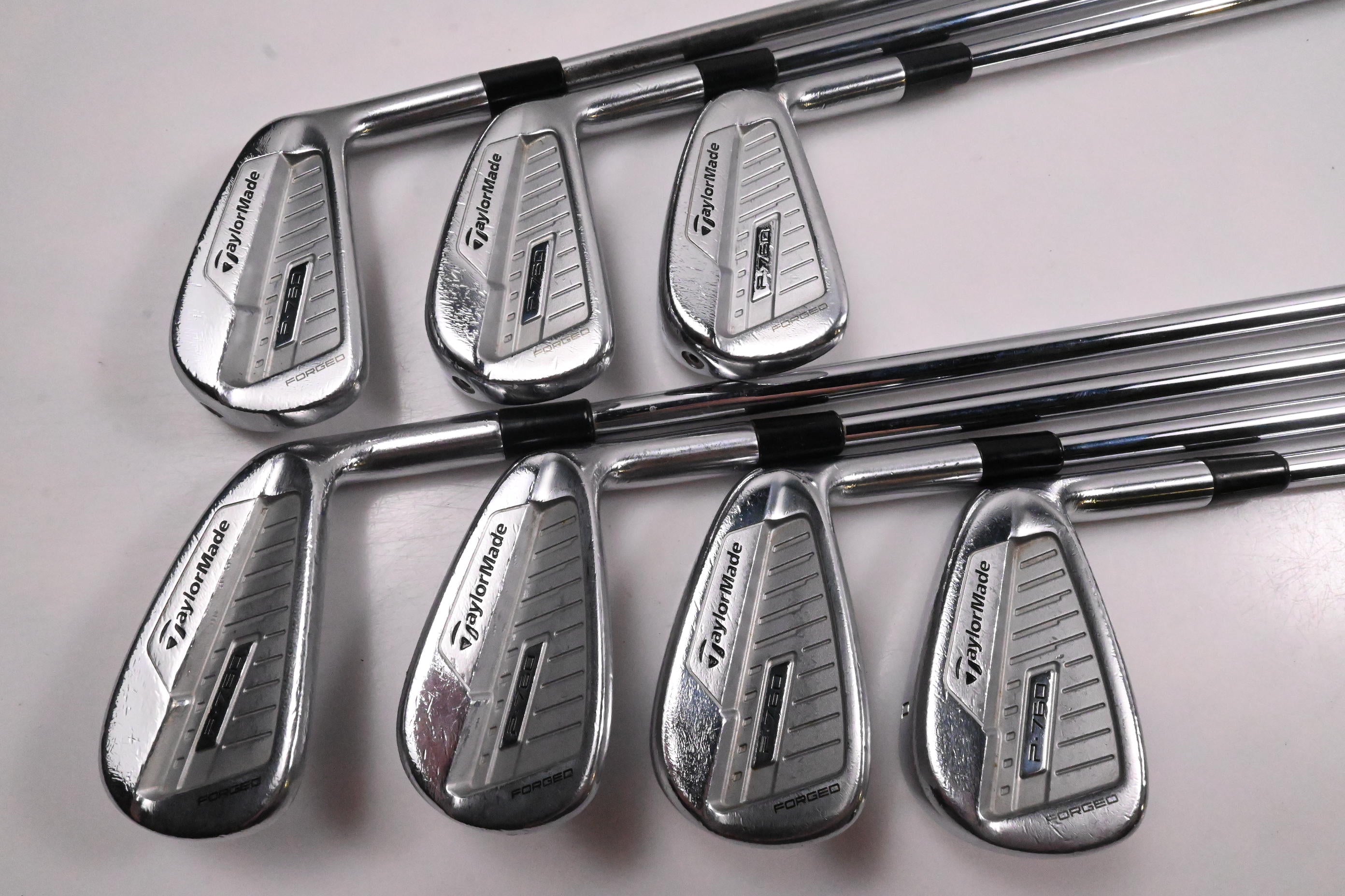Taylormade P760 Irons / 4-PW / Regular Flex Dynamic Gold 105 R300 Shafts