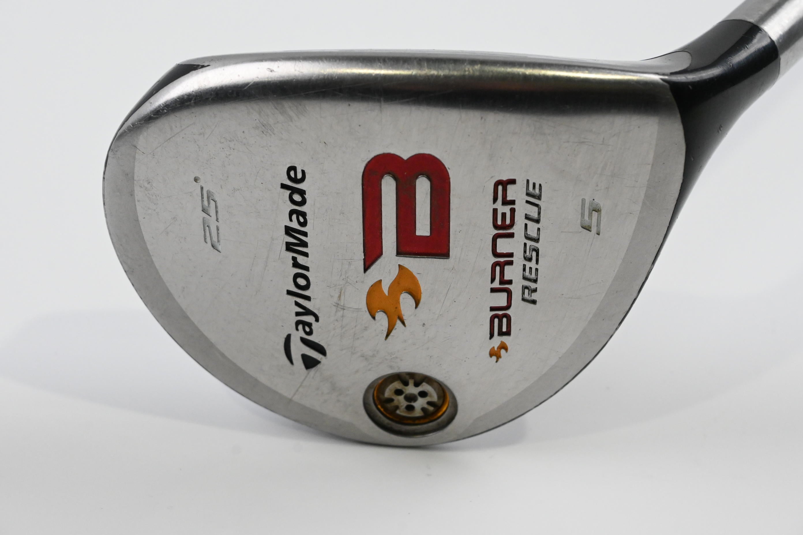 Taylormade Burner 2008 #5 Hybrid / 25 Degree / Regular Flex REAX 60 Shaft