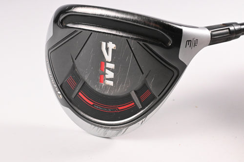 Taylormade M4 #3 Wood / 15 Degree / Regular Flex Fujikura Atmos Red 5 Shaft