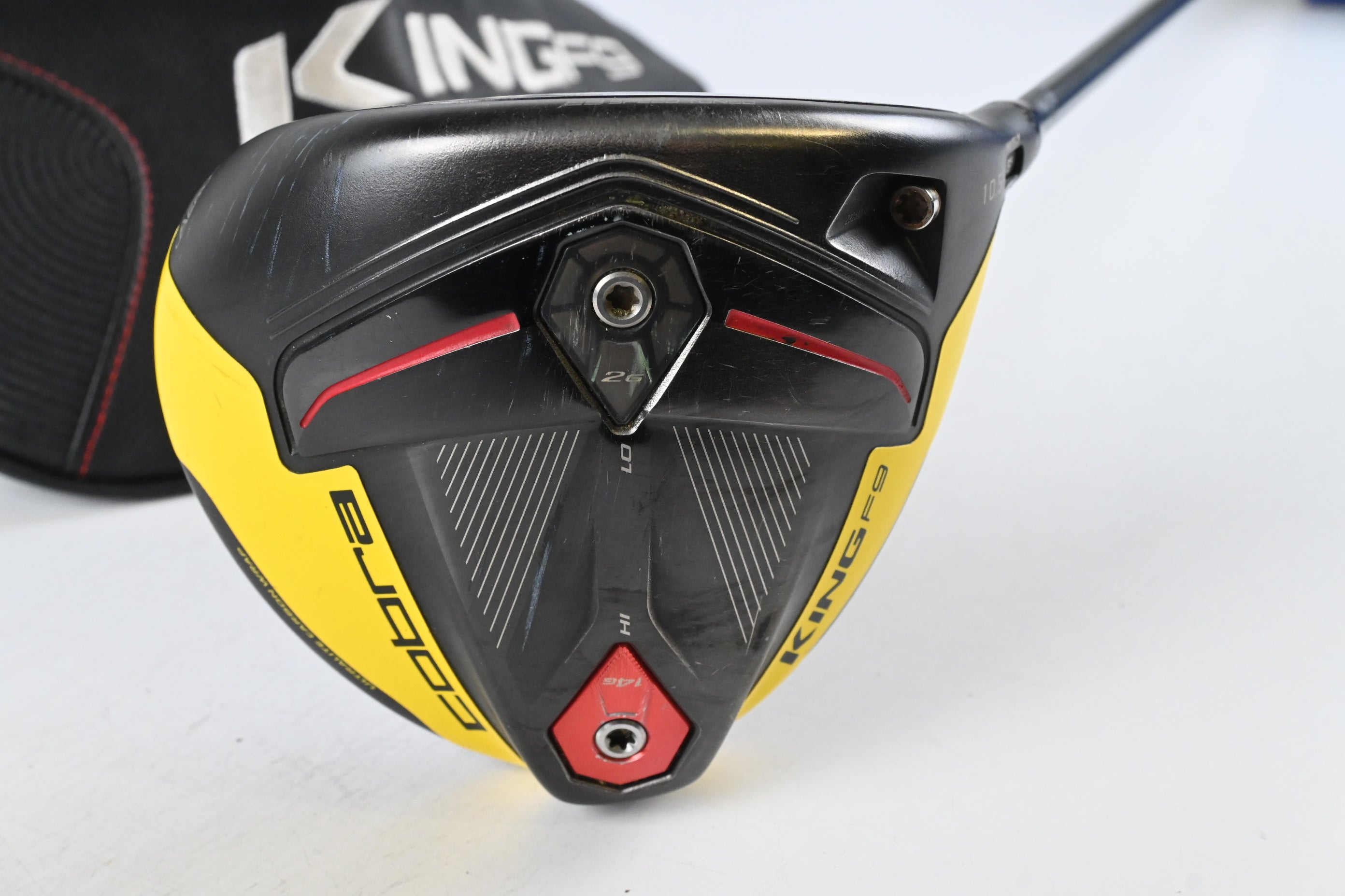 Cobra King F9 Driver / 10.5 Degree / Stiff Flex Hzrdus Smoke Black 60 Shaft