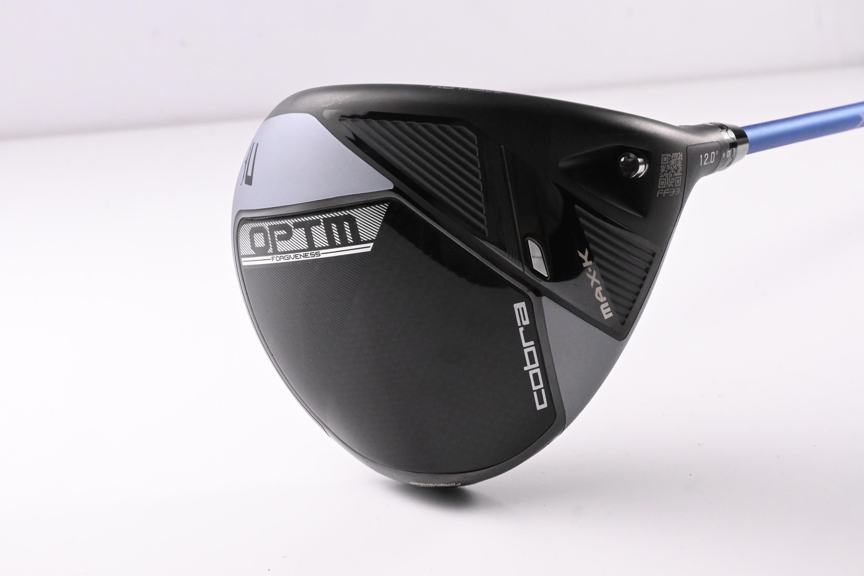 Cobra OPTM MAX-K Driver / 12 Degree / Stiff Flex Denali Frost Blue CB 60 Shaft