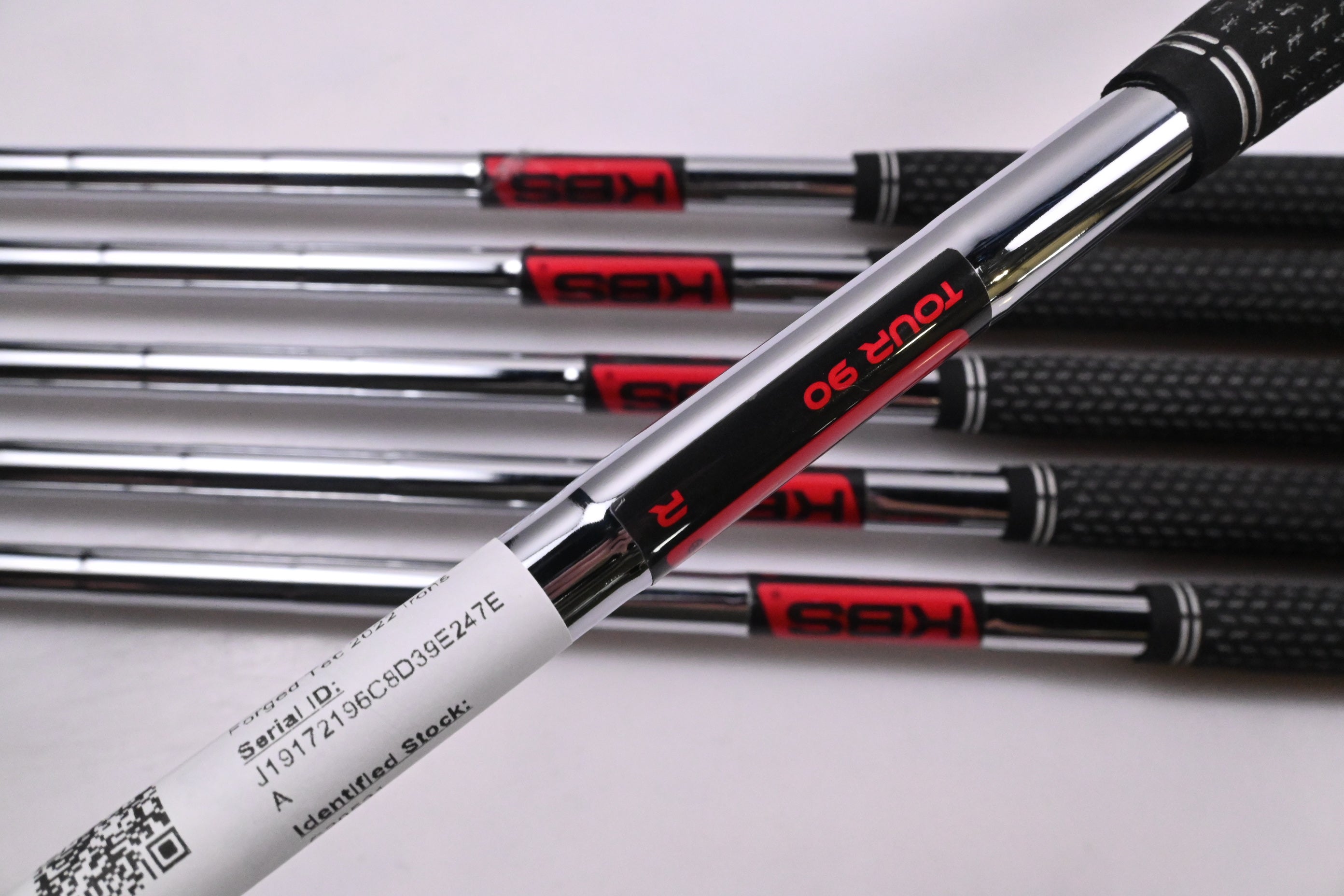 Cobra Forged Tec 2022 Irons / 5-PW / Regular Flex KBS Tour 90 Shafts