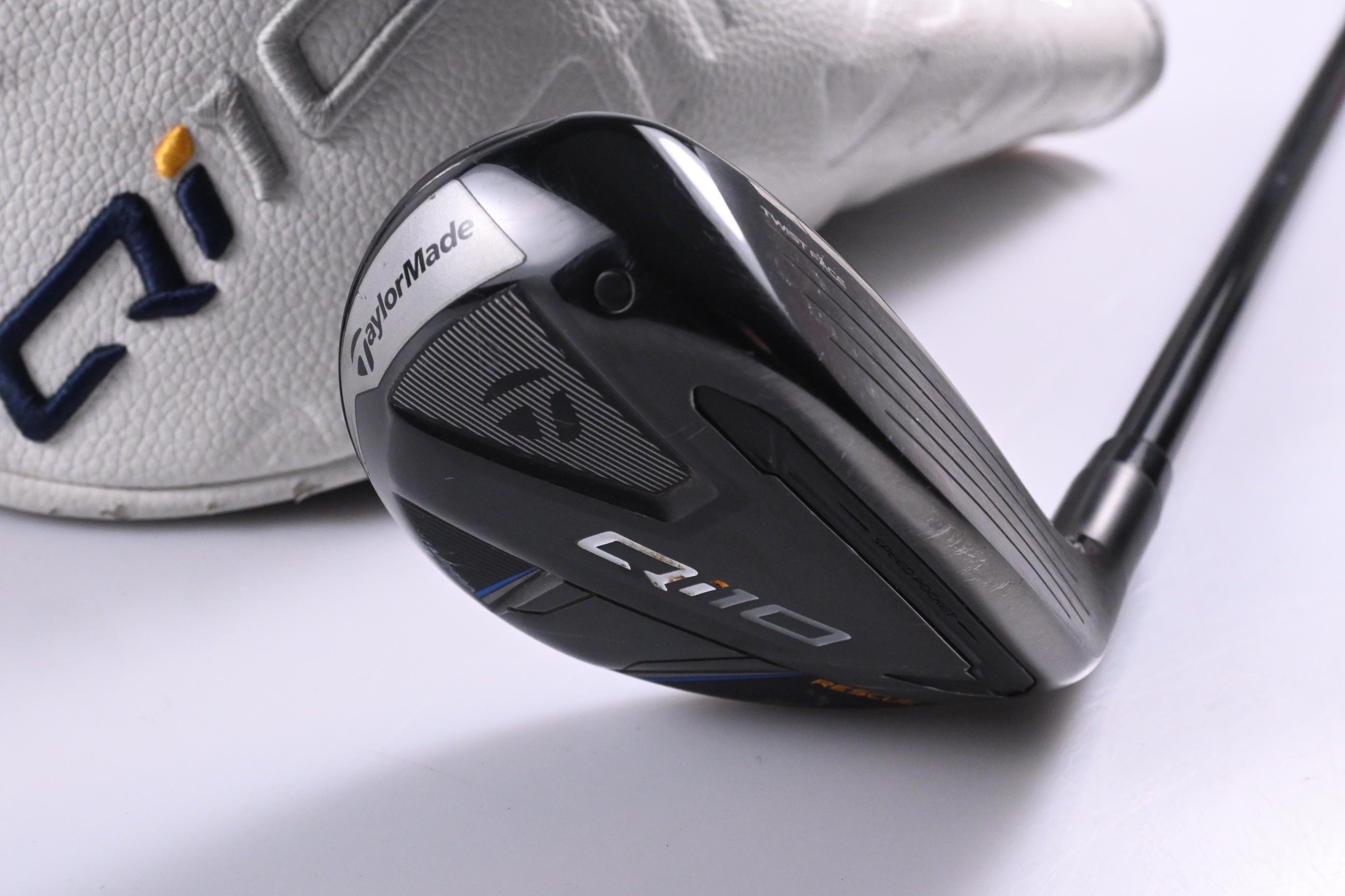 Taylormade Qi10 #3 Hybrid / 19 Degree / Stiff Flex Fujikura Ventus TR Blue 7