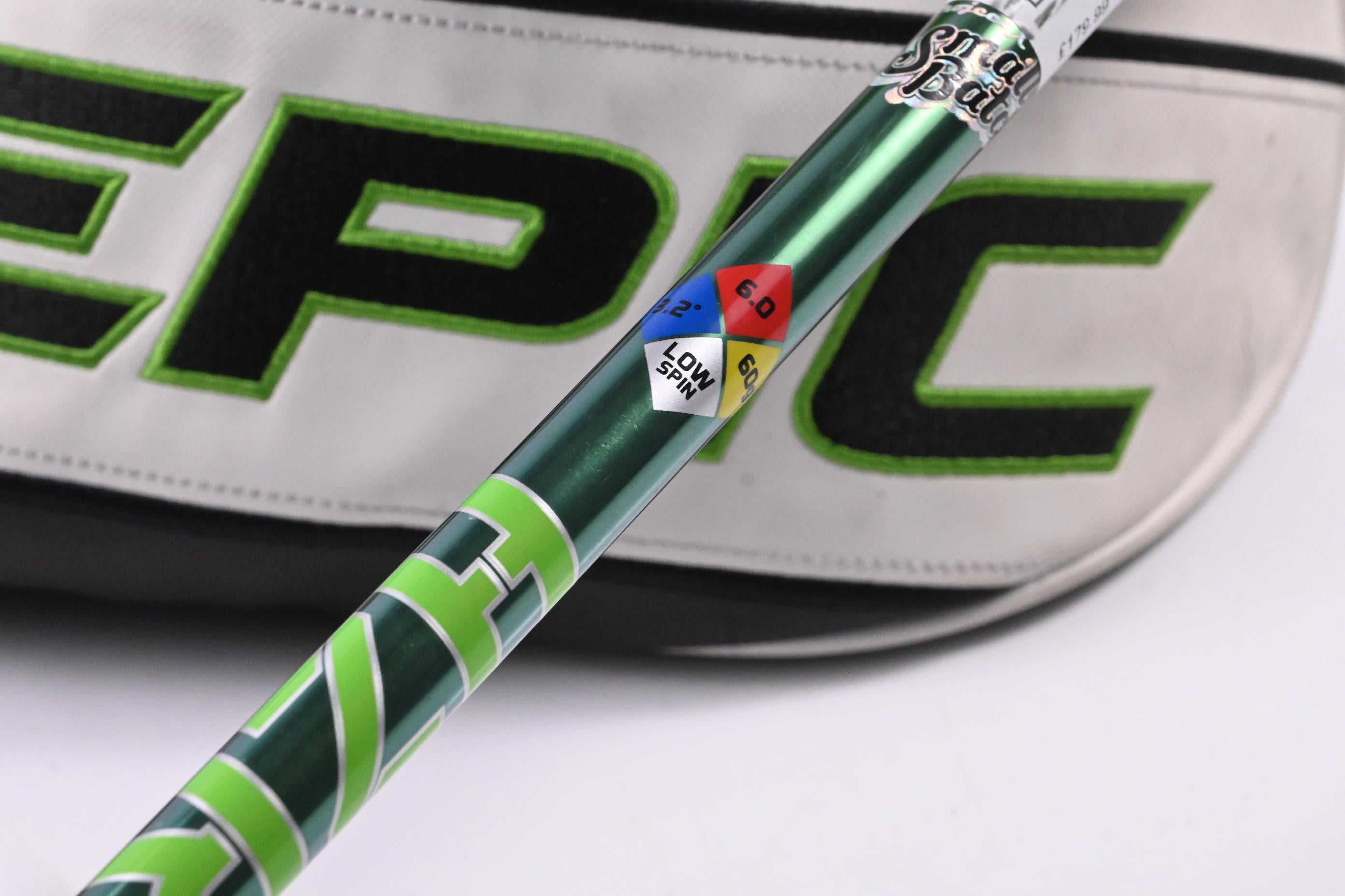Callaway Epic Max LS Driver / 9 Degree / Stiff Flex HZRDUS Smoke Green 60 PVD