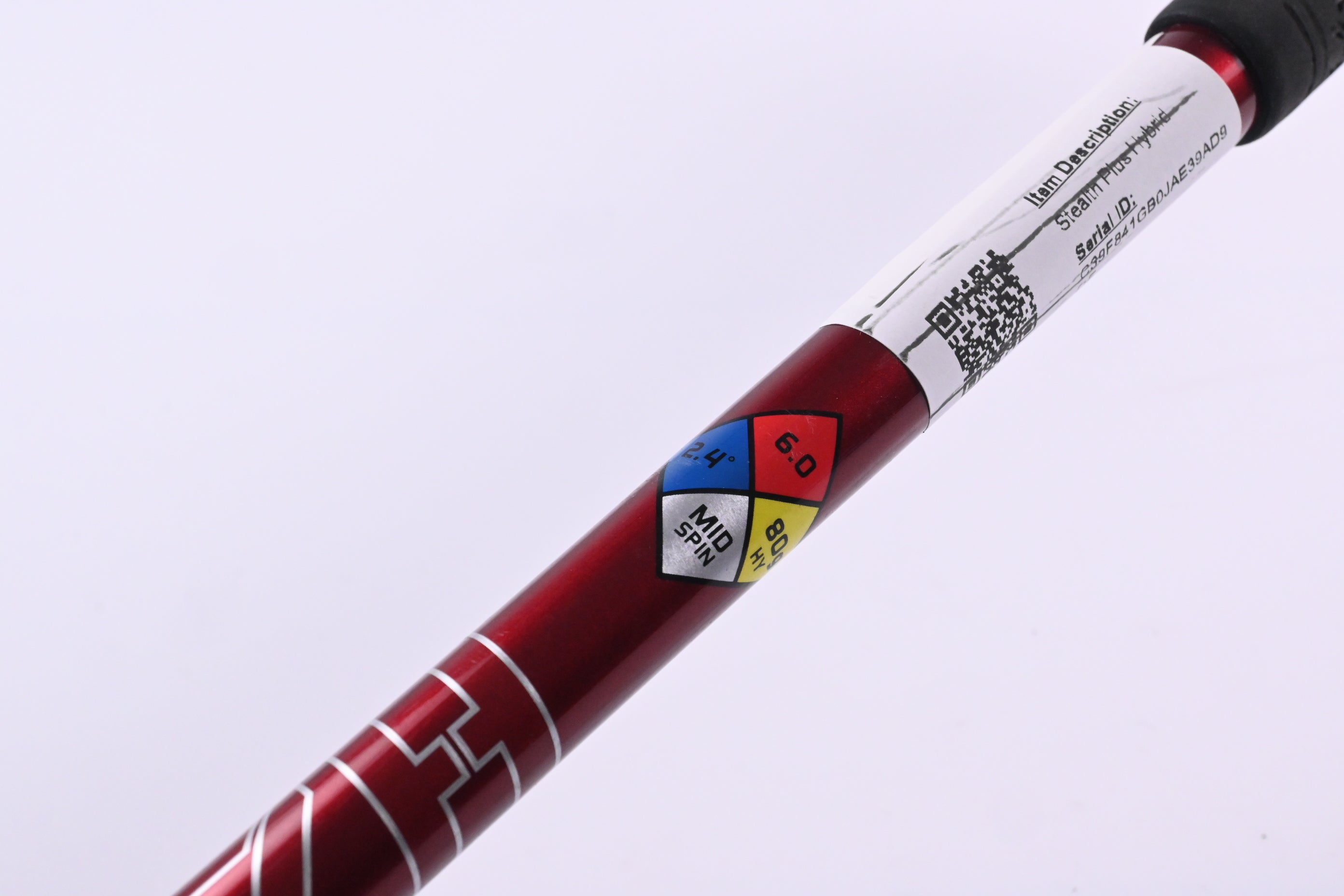 Taylormade Stealth Plus #2 Hybrid / 17 Degree / Stiff Flex HZRDUS RDX Smoke Red
