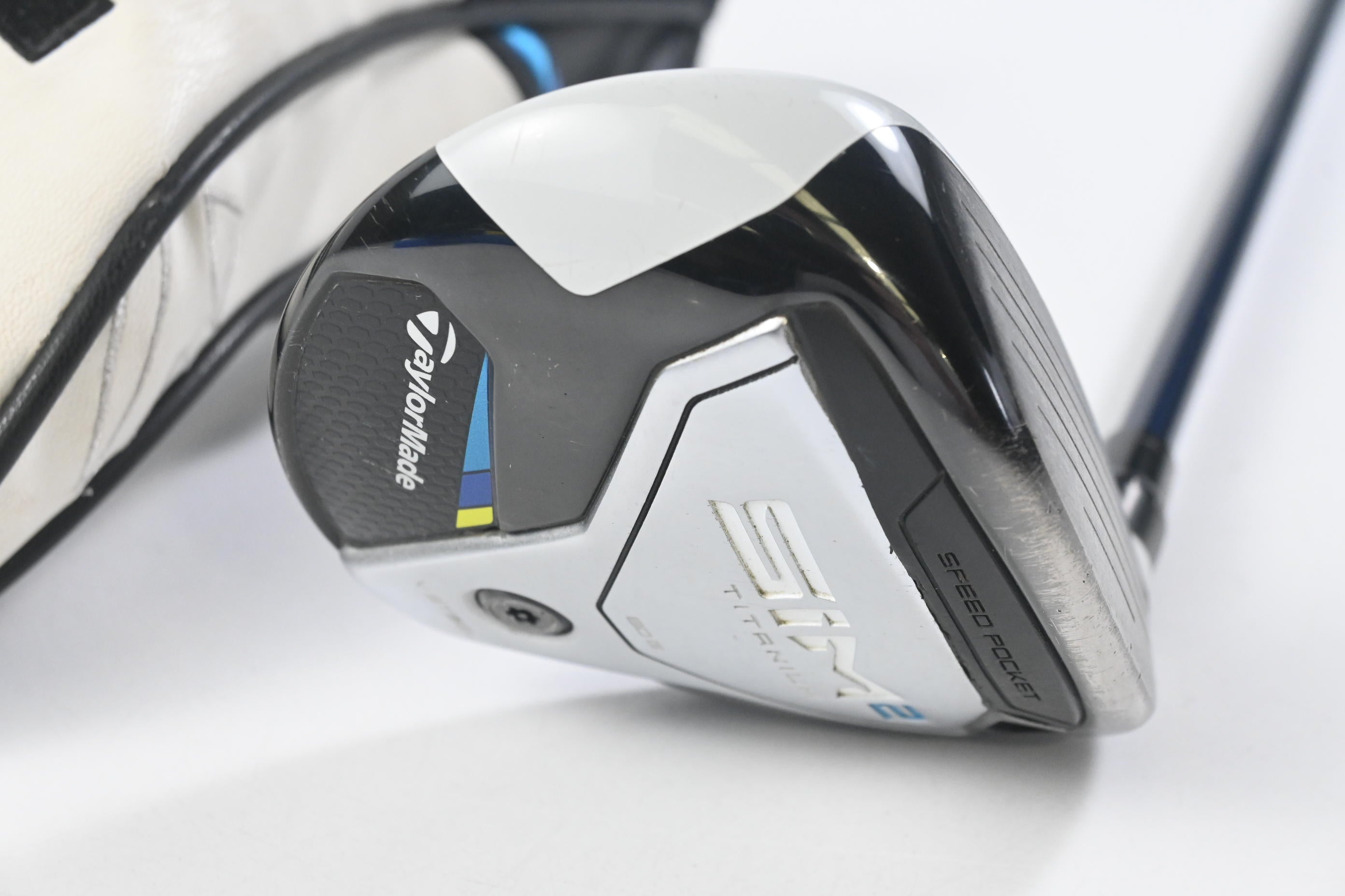 Taylormade SIM2 Ti #3 Wood / 15 Degree / Stiff Flex Fujikura Ventus Blue 6 Velocore