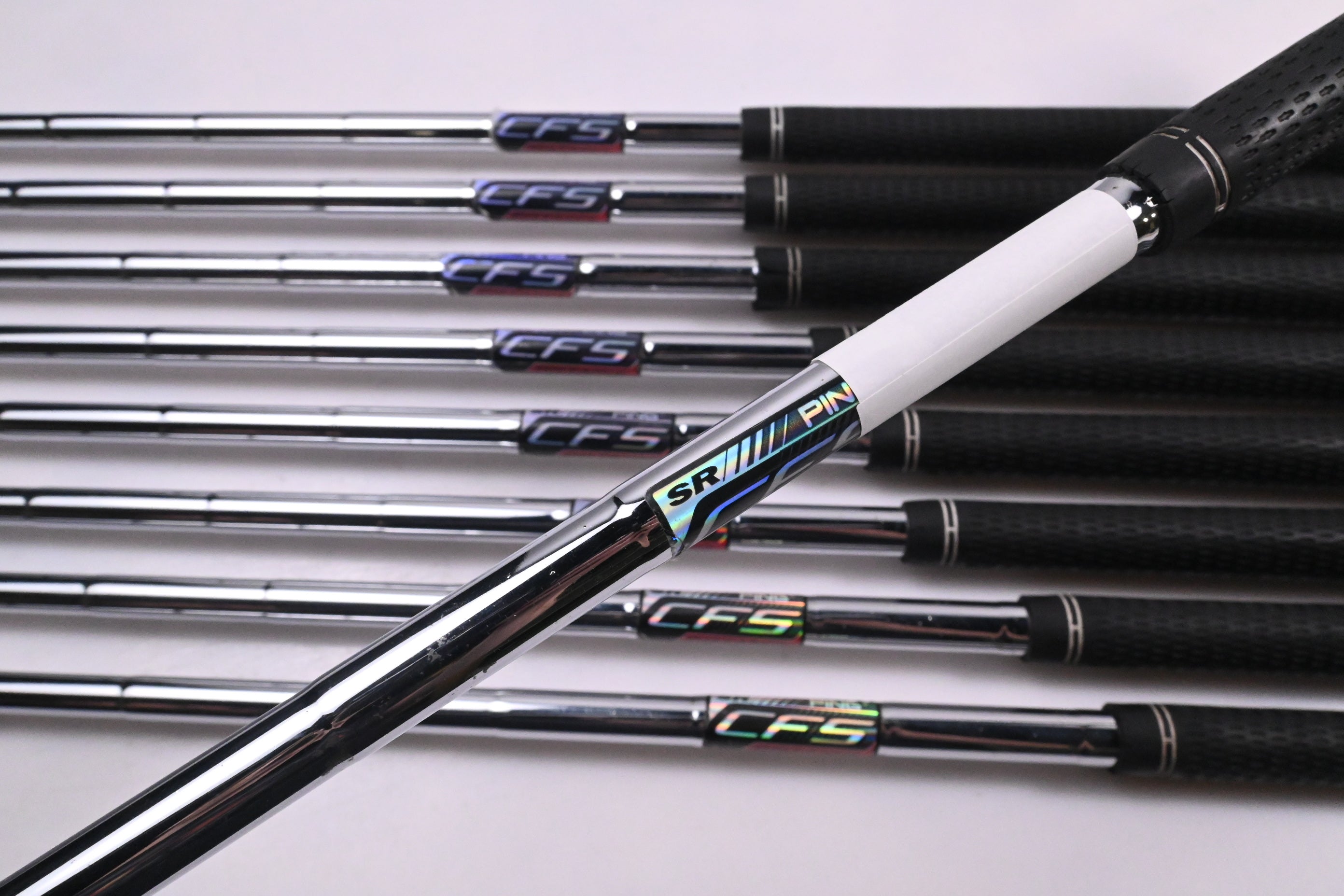 Ping G400 Irons / 4-PW+SW+LW / Blue Dot / Senior Flex Ping CFS Distance Shafts