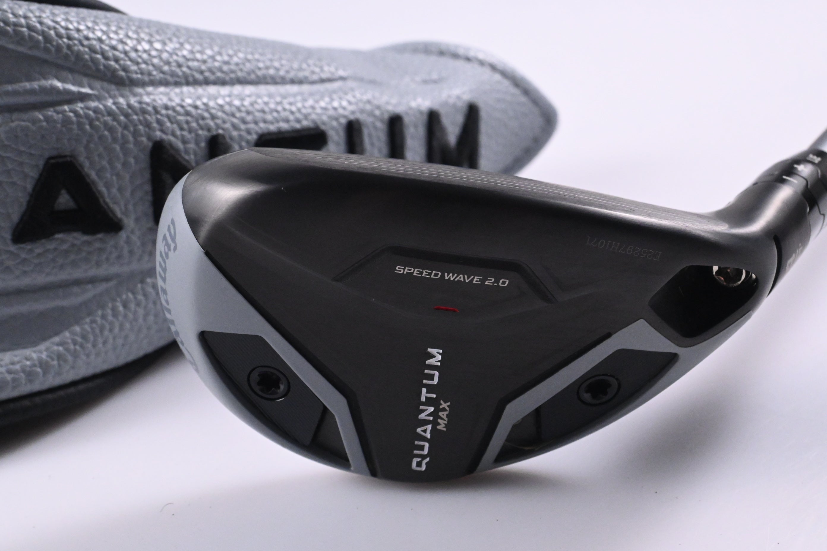 Callaway Quantum Max #4 Hybrid / 21 Degree / Regular Flex Denali Frost Silver 60