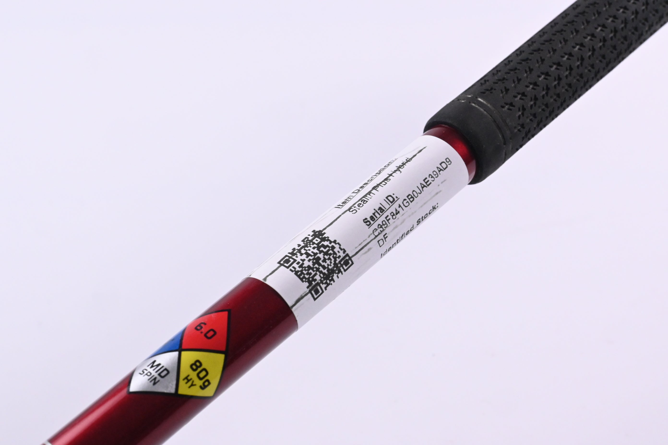 Taylormade Stealth Plus #2 Hybrid / 17 Degree / Stiff Flex HZRDUS RDX Smoke Red