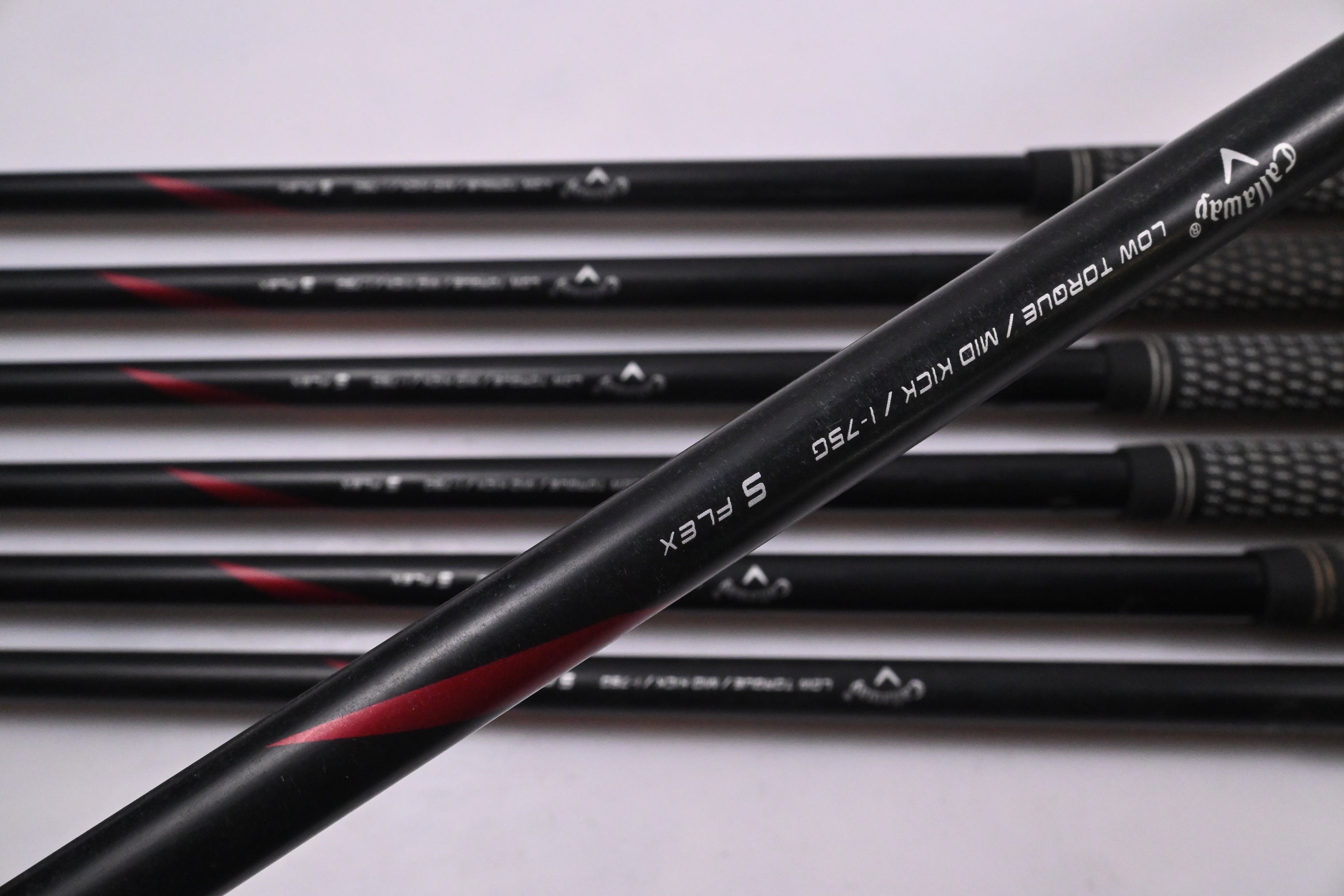 Callaway RAZR X Irons / 5-PW+SW / Stiff Flex Callaway 75 Shafts