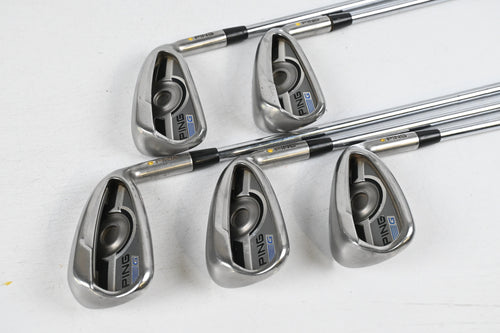 Ping G Series Irons / 6-PW / Yellow Dot / Senior Flex Ping CFS Distance Shafts