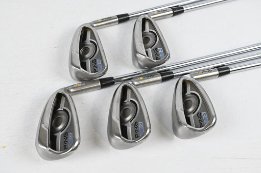 Ping G Series Irons / 6-PW / Yellow Dot / Senior Flex Ping CFS Distance Shafts