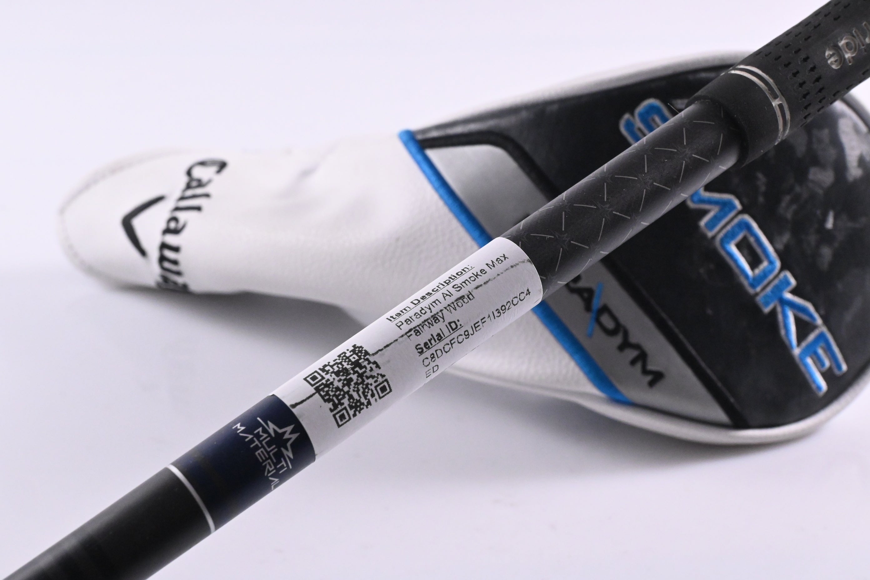Callaway Paradym Ai Smoke Max #3 Wood / 15 Degree / Stiff Flex Tensei AV Blue 75