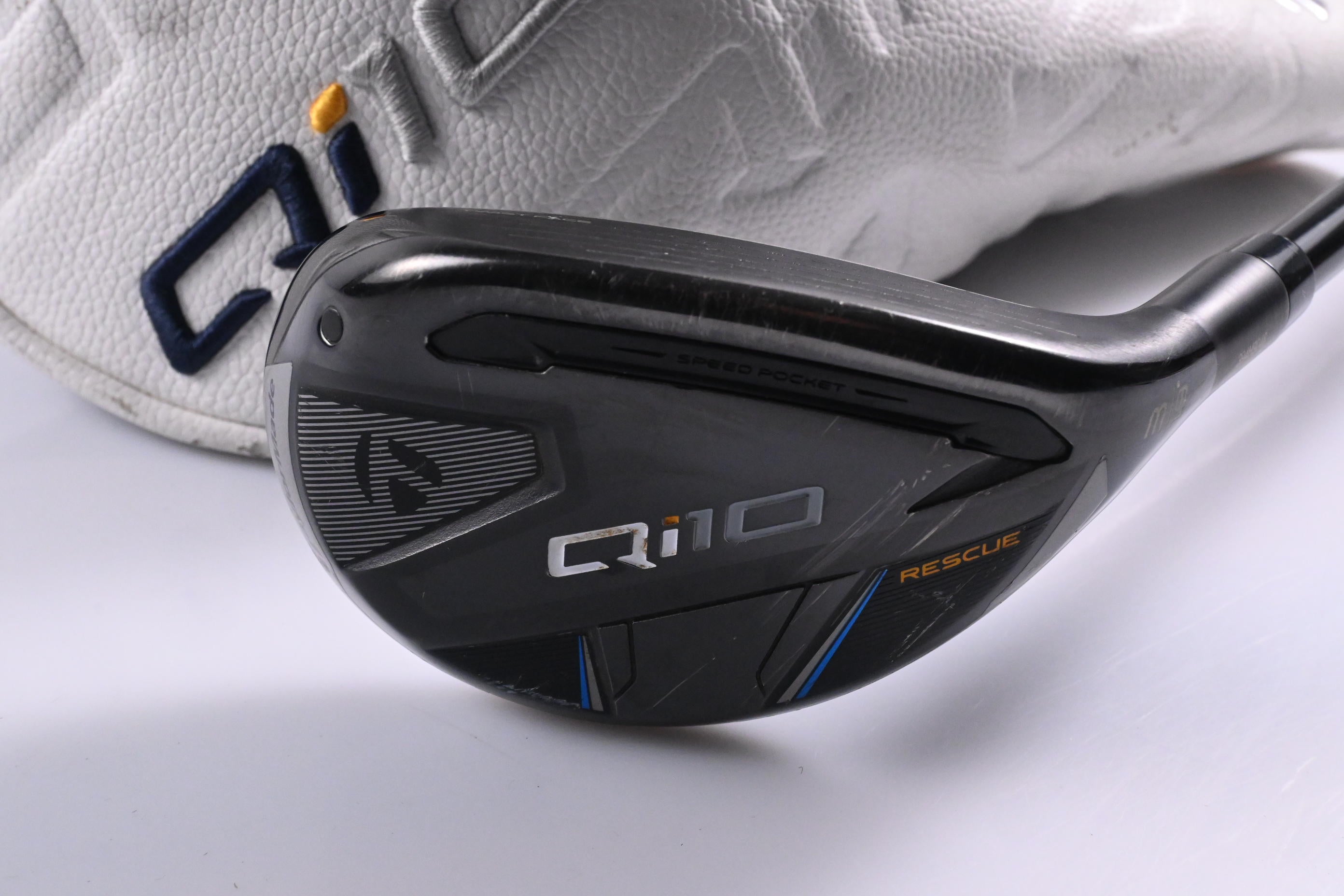 Taylormade Qi10 #3 Hybrid / 19 Degree / Stiff Flex Fujikura Ventus TR Blue 7