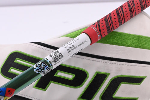 Callaway Epic Max LS Driver / 9 Degree / Stiff Flex HZRDUS Smoke Green 60 PVD