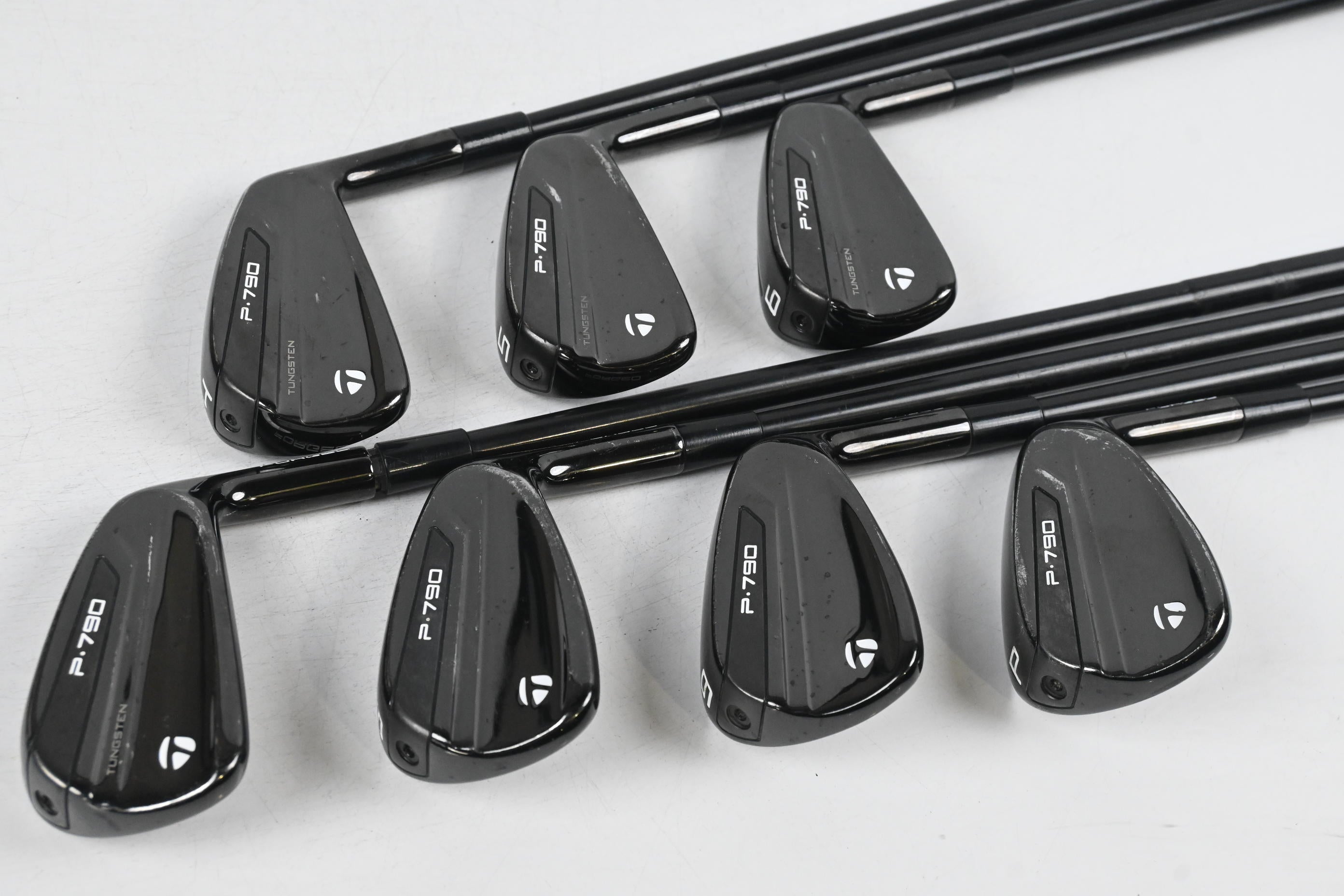 Taylormade P790 2019 Black Irons / 4-PW / Stiff Flex Dynamic Gold 105 S300