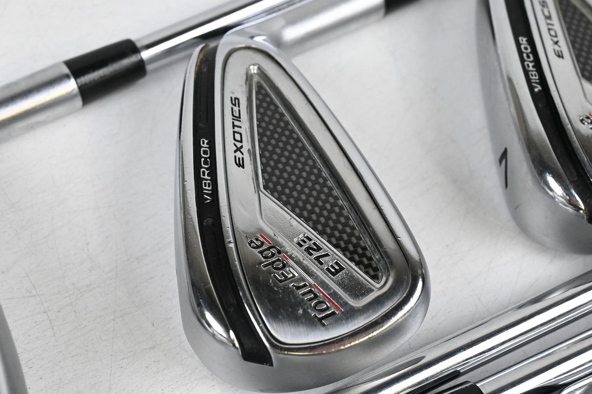 Tour Edge E722 Irons / 5-PW+SW / Regular Flex Elevate MPH 95 Shafts