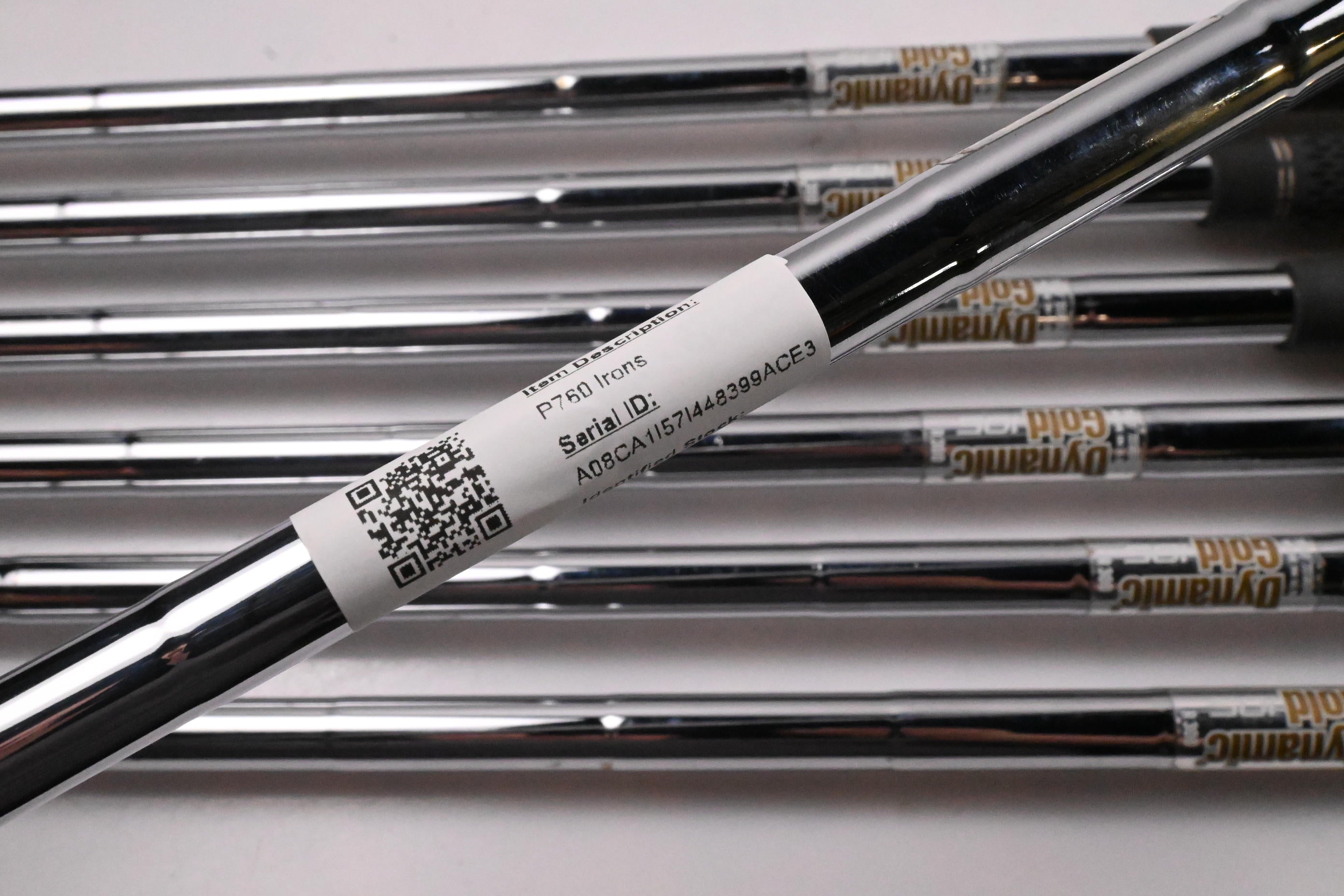 Taylormade P760 Irons / 4-PW / Regular Flex Dynamic Gold 105 R300 Shafts