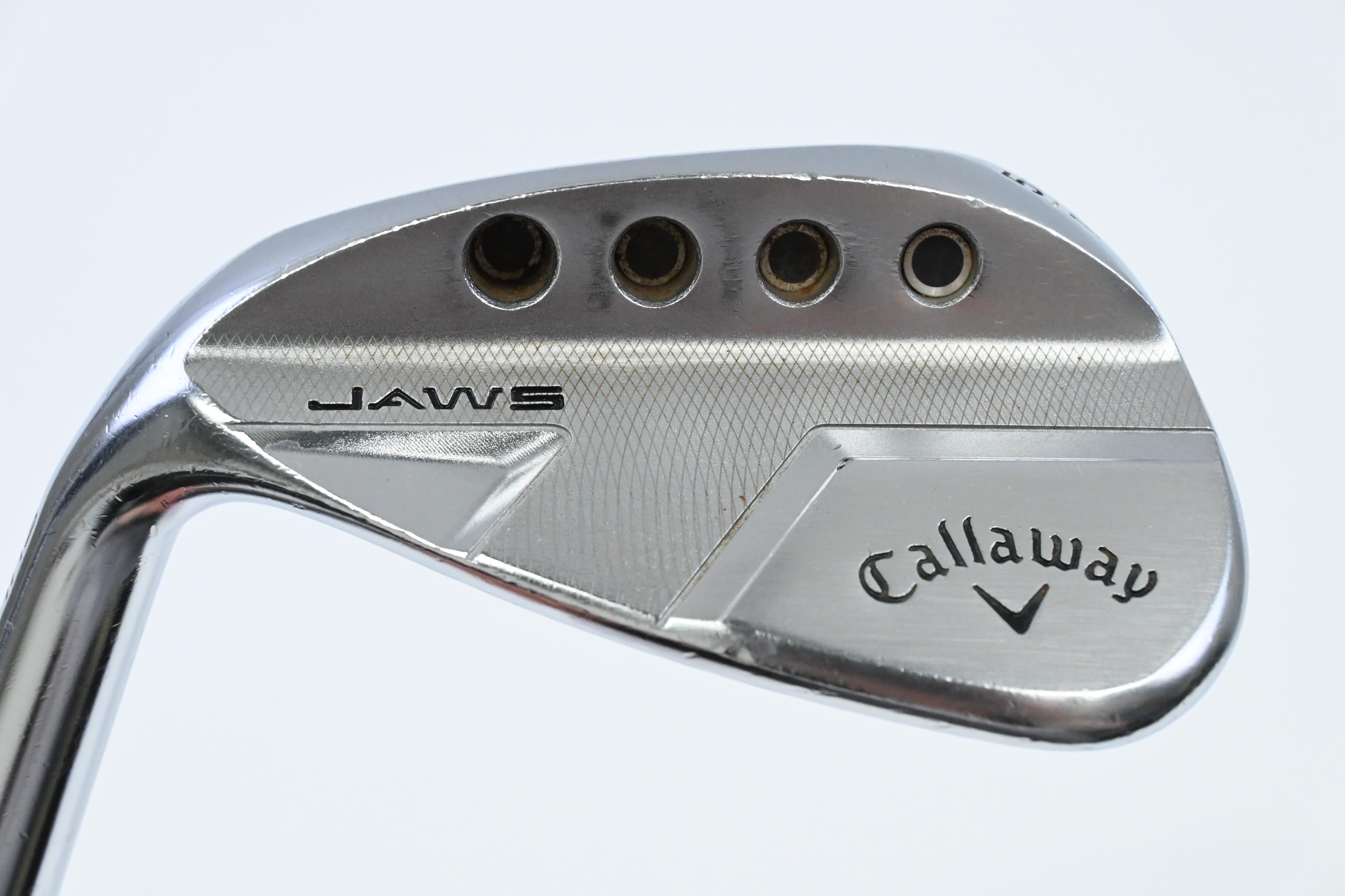 Left Hand Callaway Jaws Full Toe Sand Wedge / 56 Degree / Wedge Flex Spinner 115