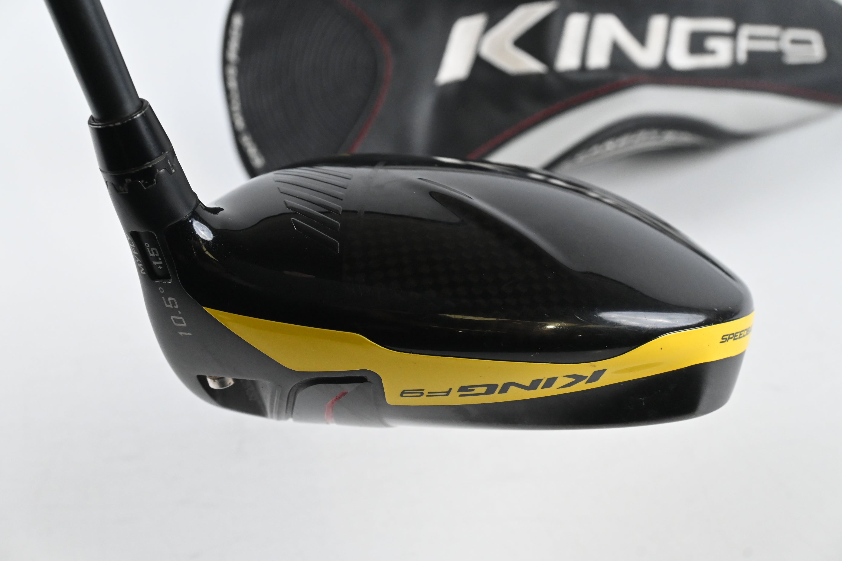 Cobra King F9 Driver / 10.5 Degree / Stiff Flex Hzrdus Smoke Black 60 Shaft