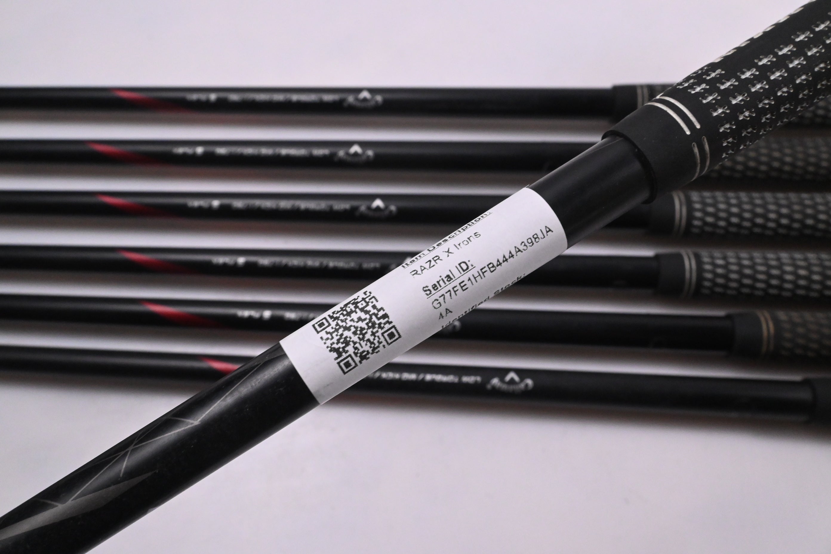 Callaway RAZR X Irons / 5-PW+SW / Stiff Flex Callaway 75 Shafts