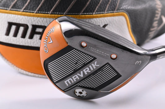 Callaway Mavrik #3 Wood / 15 Degree / Stiff Flex Aldila Rogue White 70 Shaft