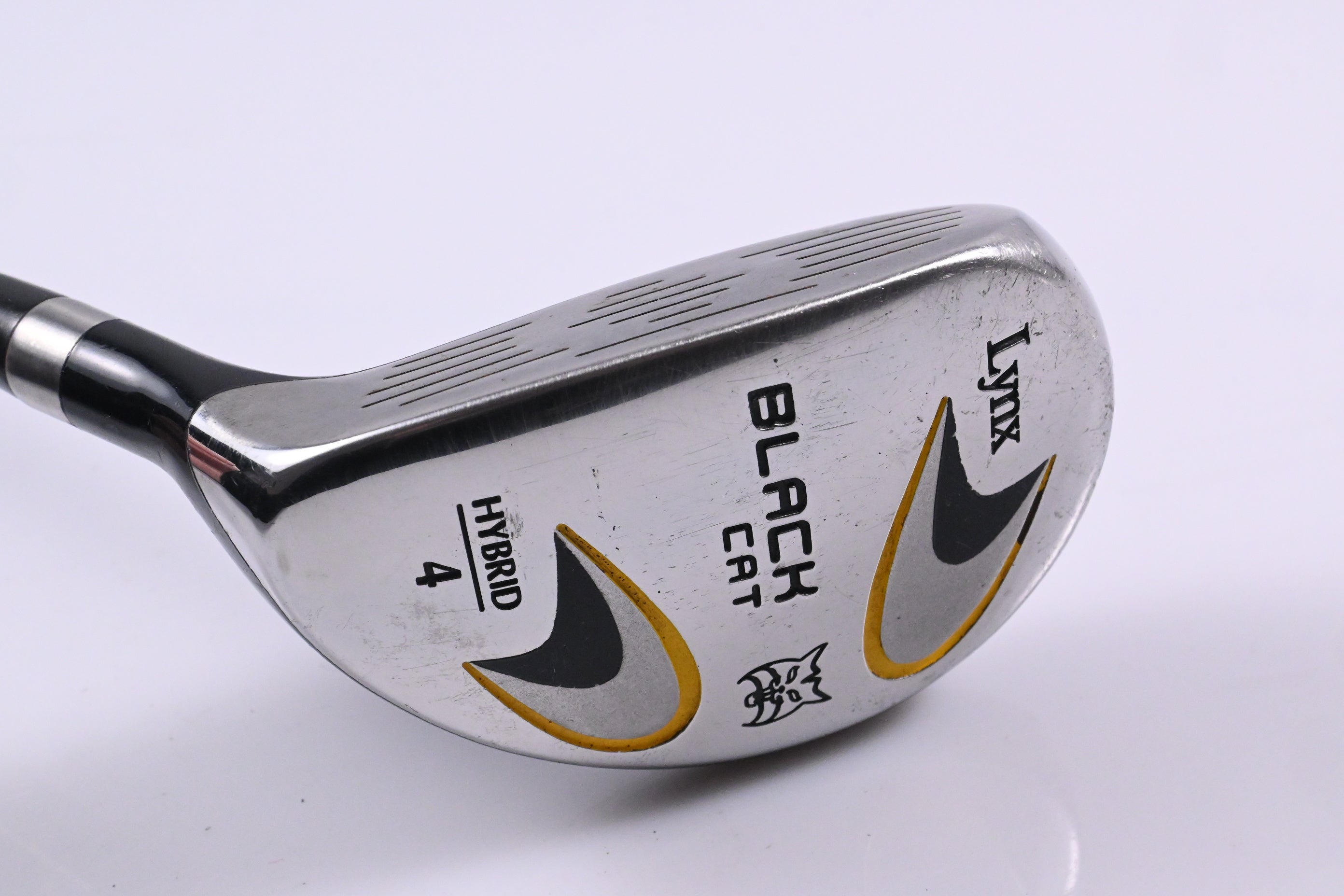 Left Hand Lynx Black Cat #4 Hybrid / 23 Degree / Regular Flex Lynx X 60 Shaft