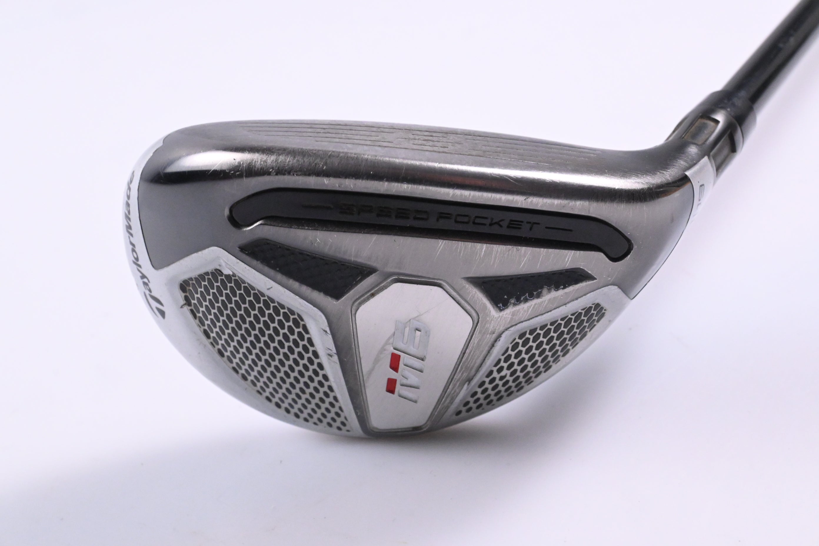 Taylormade M6 #3 Hybrid / 19 Degree / Stiff Flex Fujikura Atmos Orange 7 Shaft