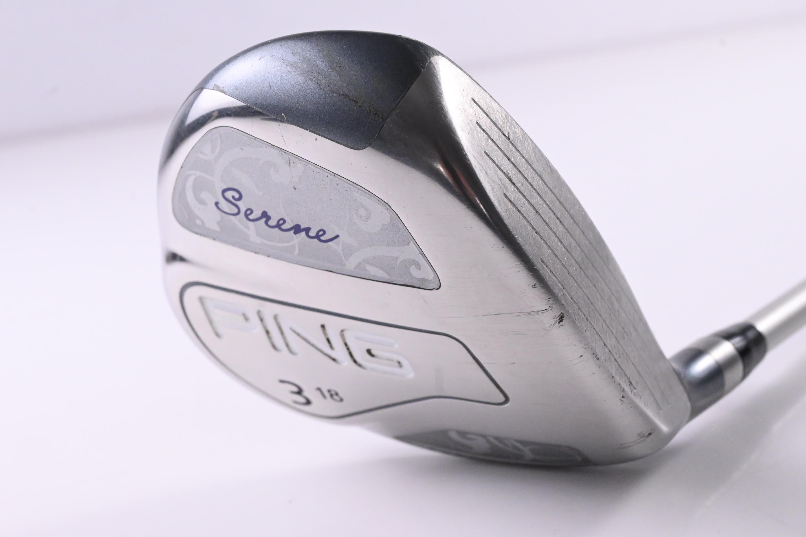Ladies Ping Serene #3 Wood / 18n Degree / Ladies Flex Ping ULT 210 Shaft